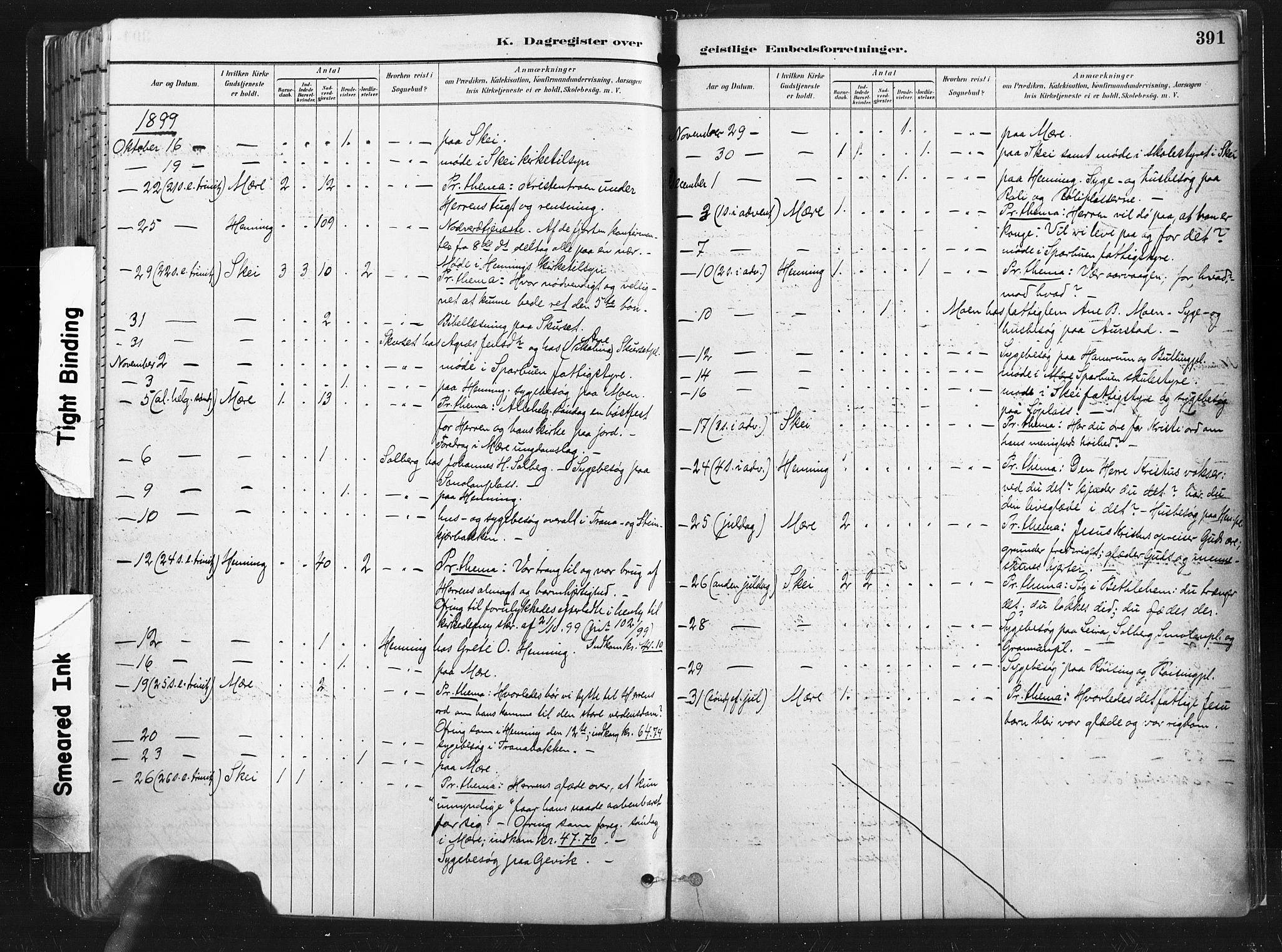 Ministerialprotokoller, klokkerbøker og fødselsregistre - Nord-Trøndelag, SAT/A-1458/735/L0351: Parish register (official) no. 735A10, 1884-1908, p. 391