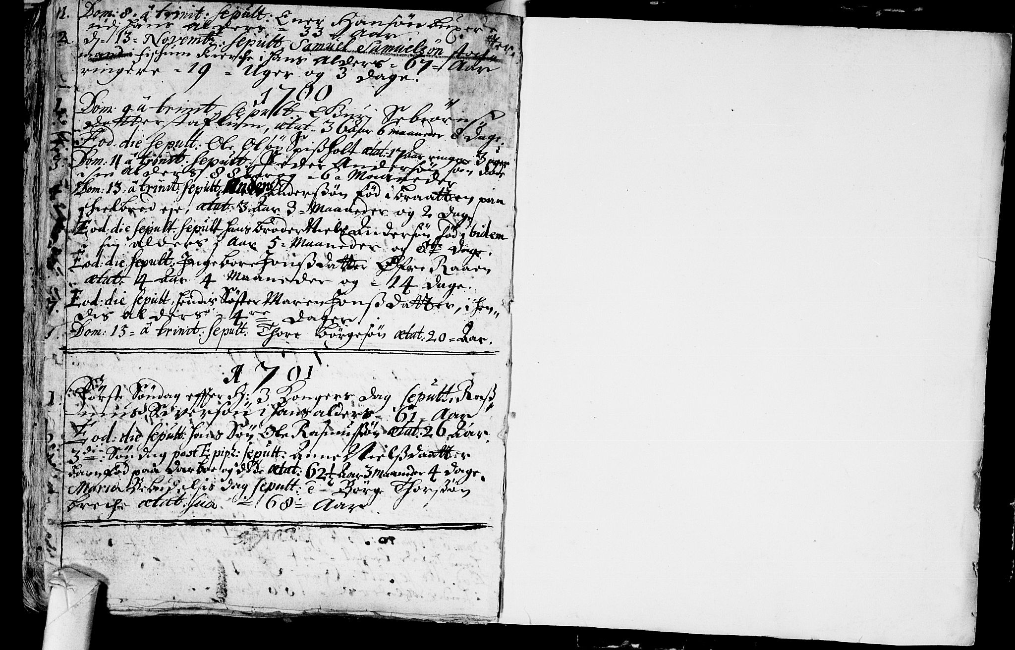 Eiker kirkebøker, AV/SAKO-A-4/F/Fa/L0001: Parish register (official) no. I 1 /2, 1689-1704