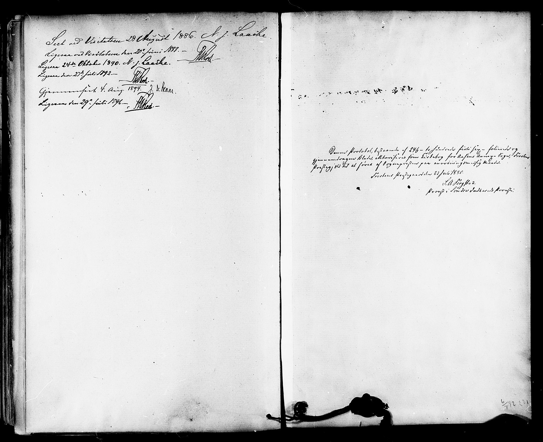 Ministerialprotokoller, klokkerbøker og fødselsregistre - Nord-Trøndelag, SAT/A-1458/714/L0130: Parish register (official) no. 714A01, 1878-1895