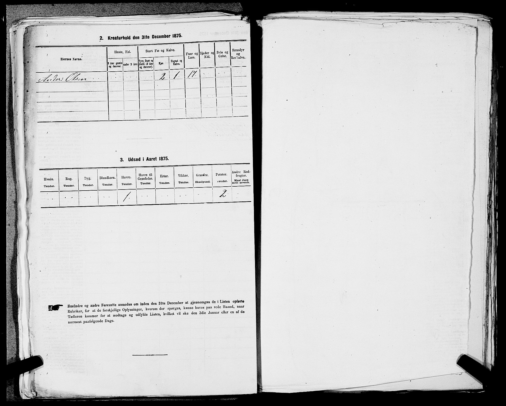 SAST, 1875 census for 1154P Skjold, 1875, p. 1314