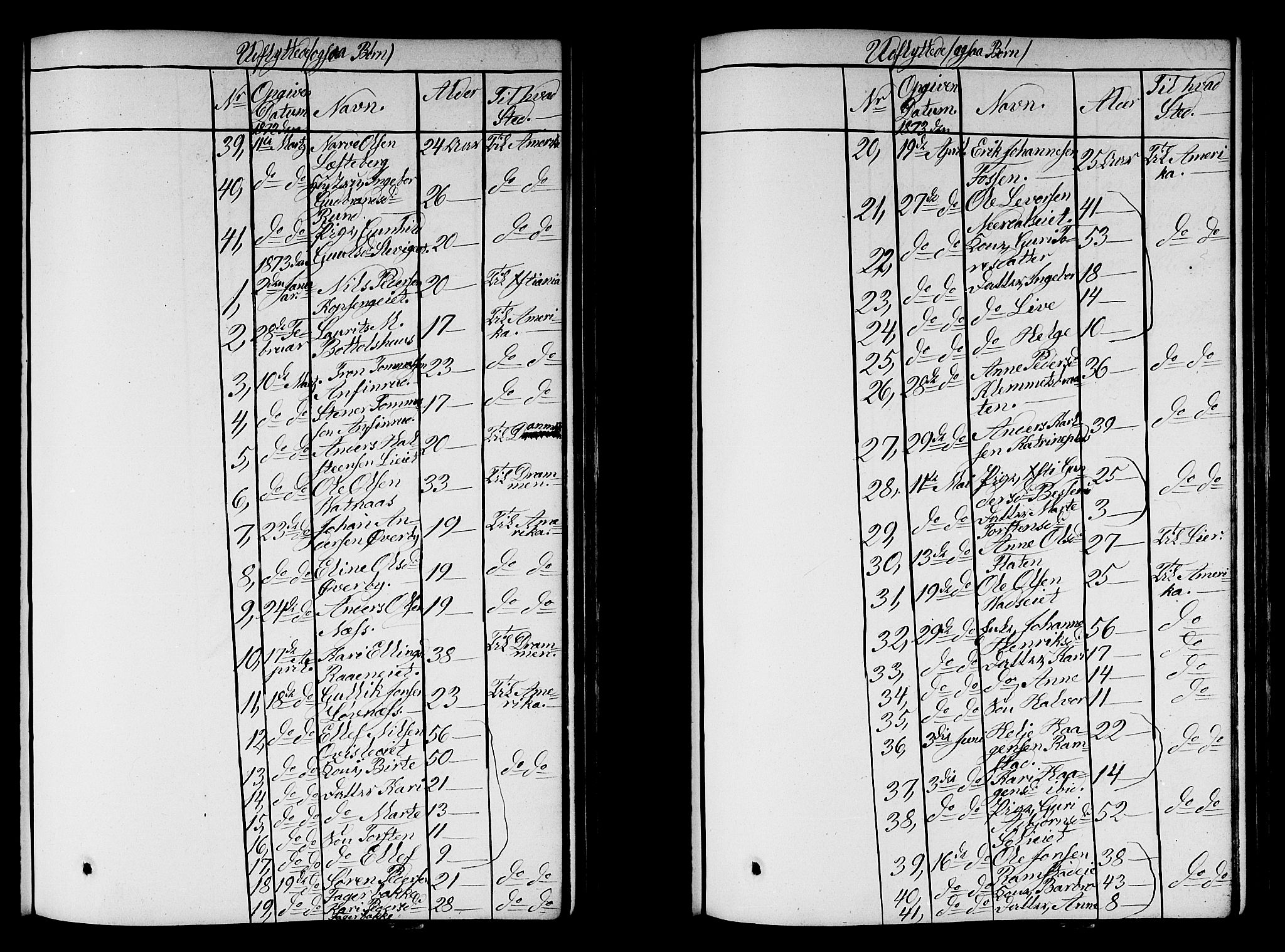 Sigdal kirkebøker, AV/SAKO-A-245/G/Ga/L0003: Parish register (copy) no. I 3, 1857-1878