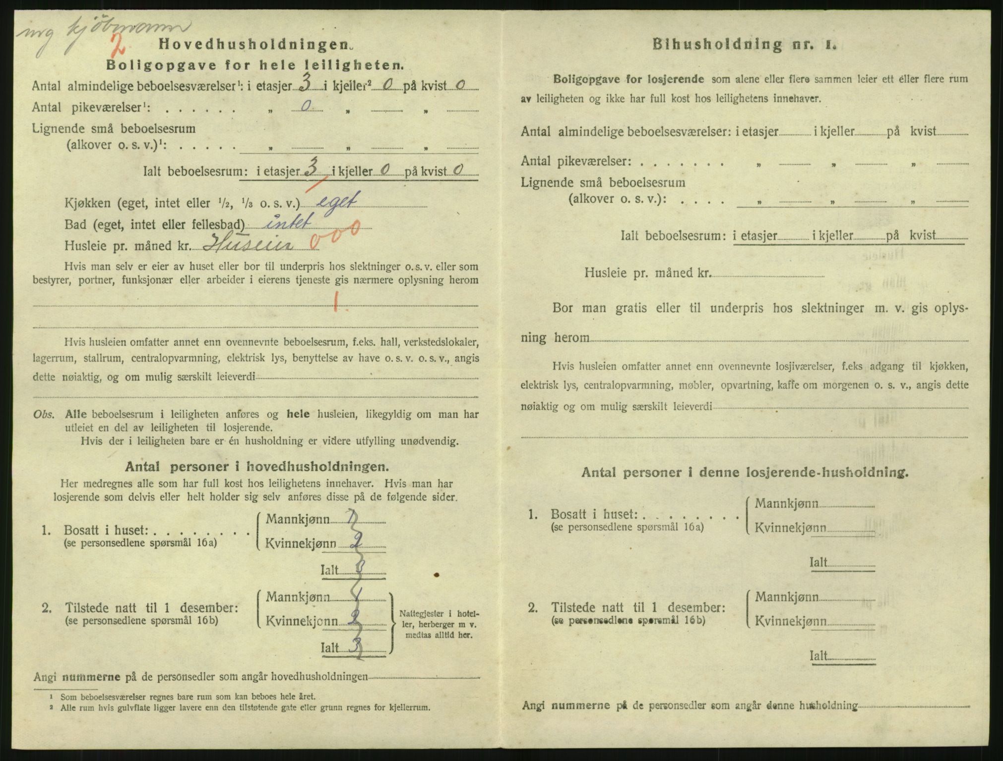 SAK, 1920 census for Tvedestrand, 1920, p. 926