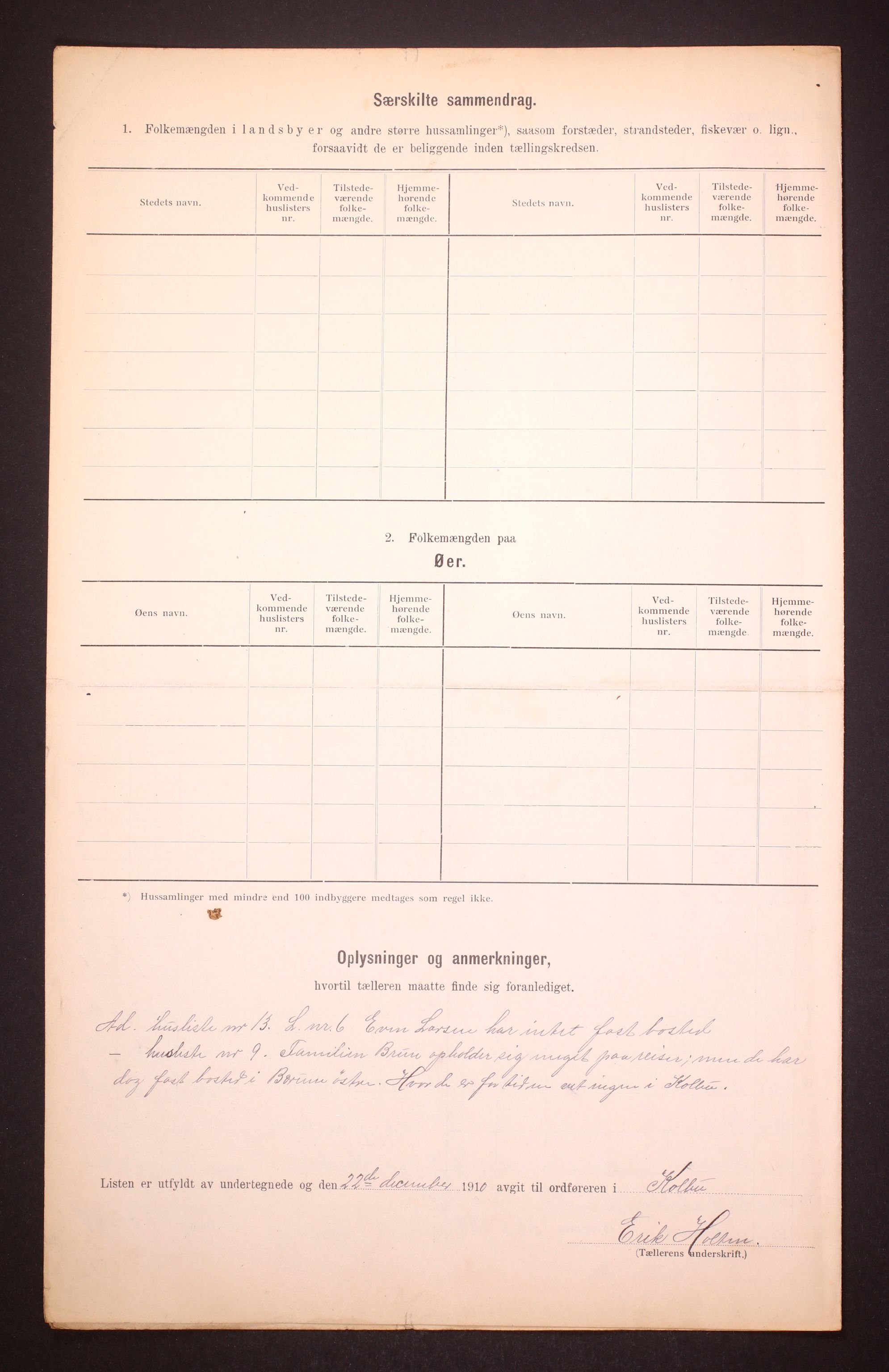 RA, 1910 census for Kolbu, 1910, p. 24