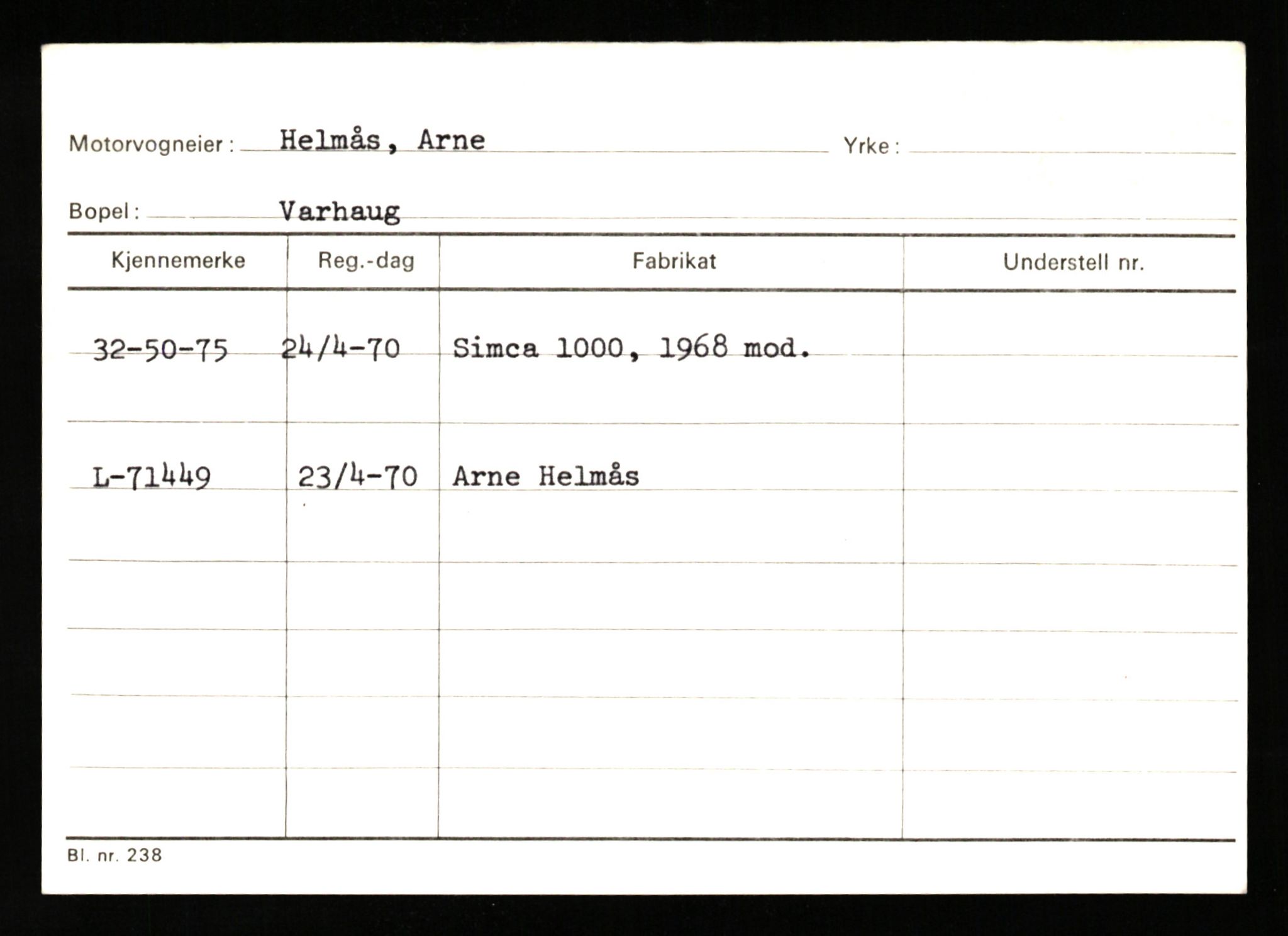 Stavanger trafikkstasjon, AV/SAST-A-101942/0/G/L0011: Registreringsnummer: 240000 - 363477, 1930-1971, p. 2259