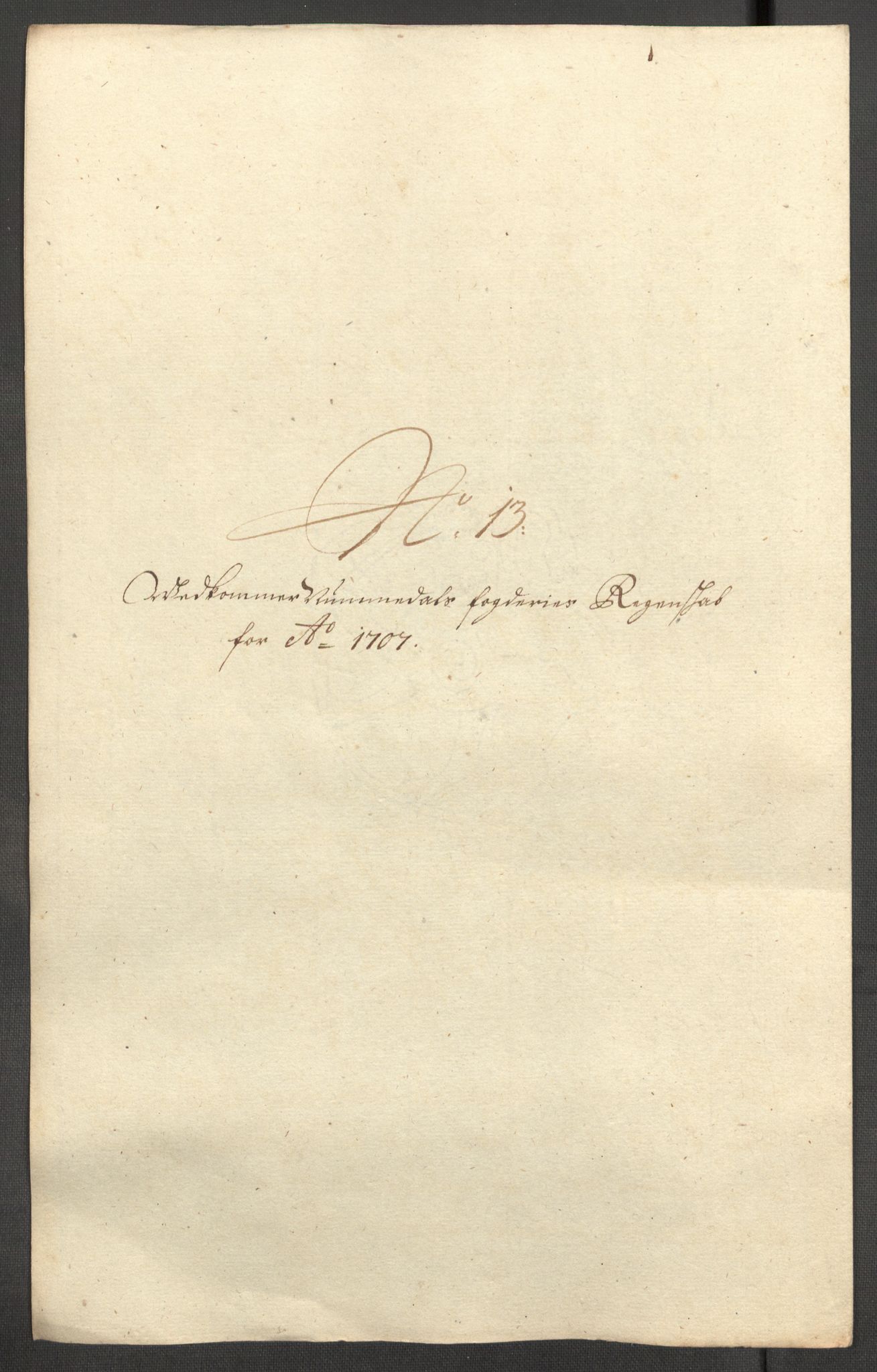 Rentekammeret inntil 1814, Reviderte regnskaper, Fogderegnskap, RA/EA-4092/R64/L4430: Fogderegnskap Namdal, 1707-1708, p. 162