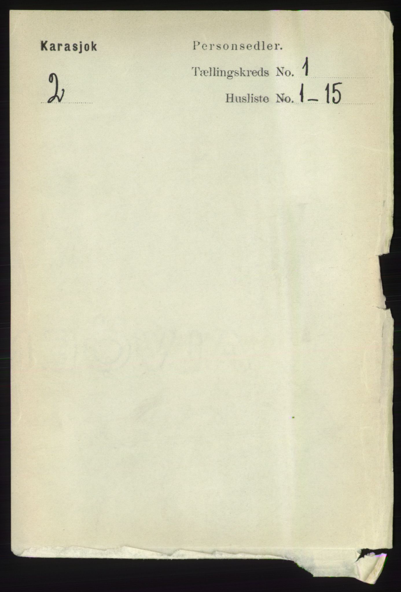 RA, 1891 census for 2021 Karasjok, 1891, p. 53