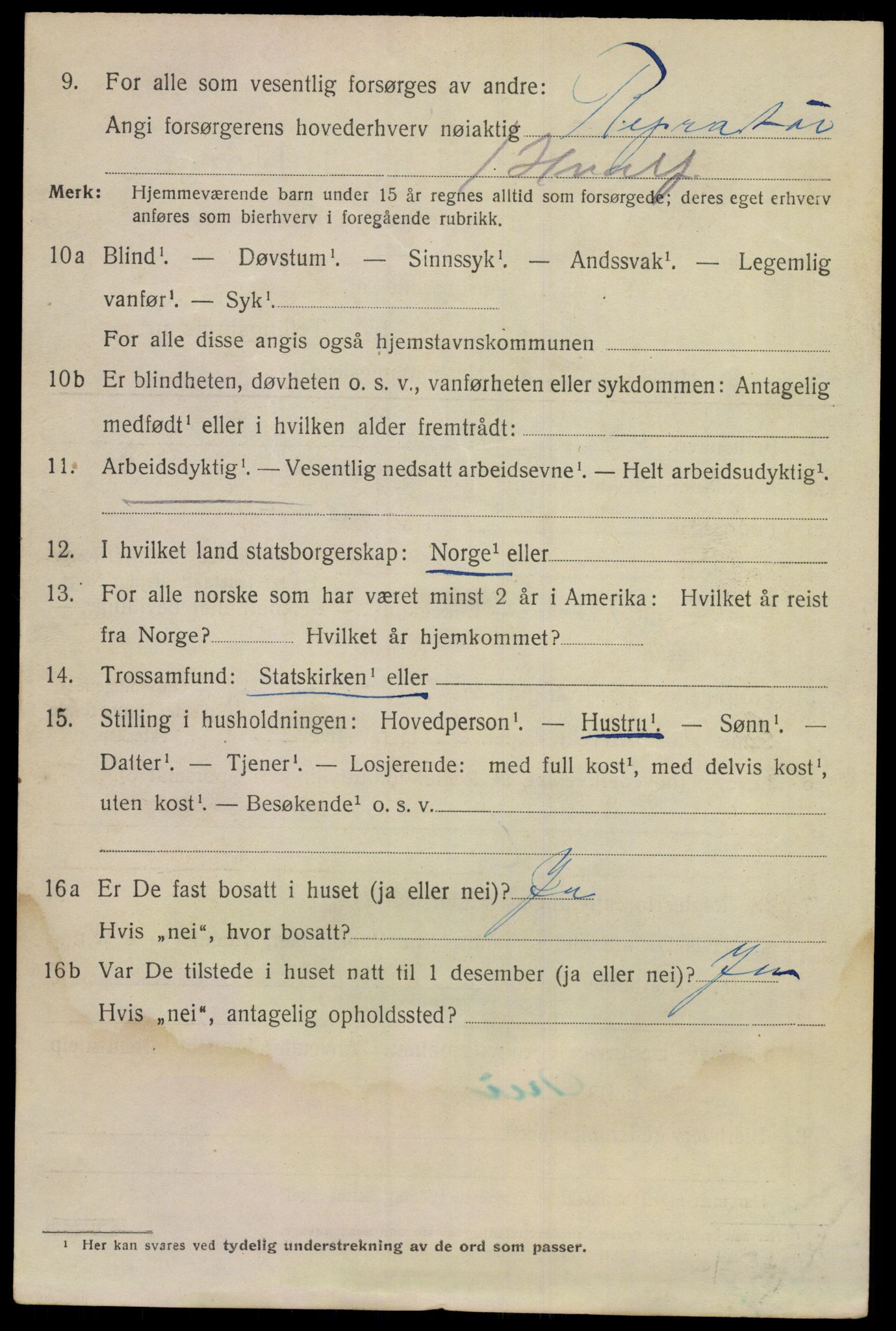 SAKO, 1920 census for Larvik, 1920, p. 29273