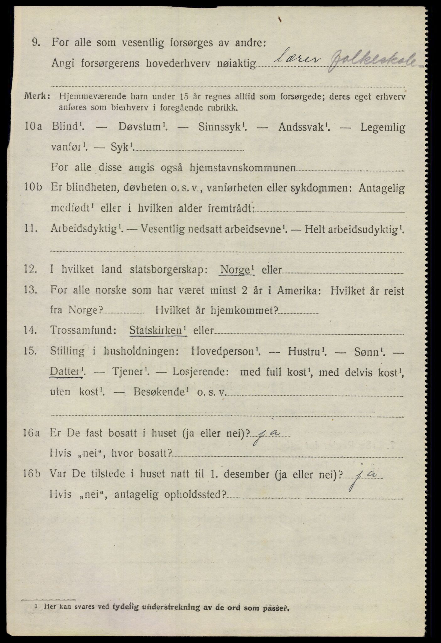 SAO, 1920 census for Skedsmo, 1920, p. 8764