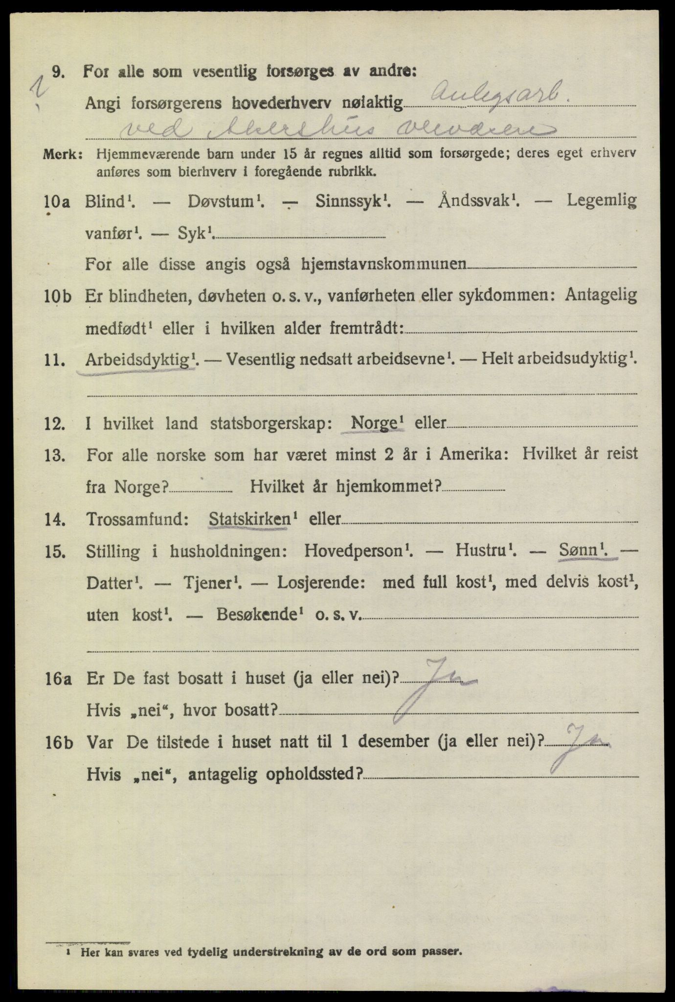 SAO, 1920 census for Setskog, 1920, p. 1299