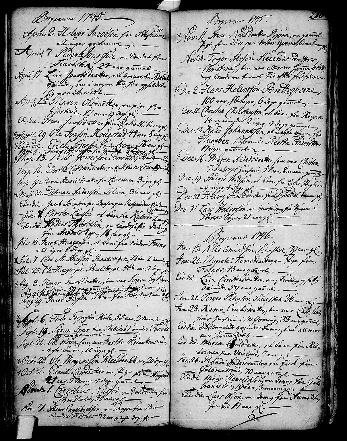 Stokke kirkebøker, AV/SAKO-A-320/F/Fa/L0002: Parish register (official) no. I 2, 1732-1770, p. 208