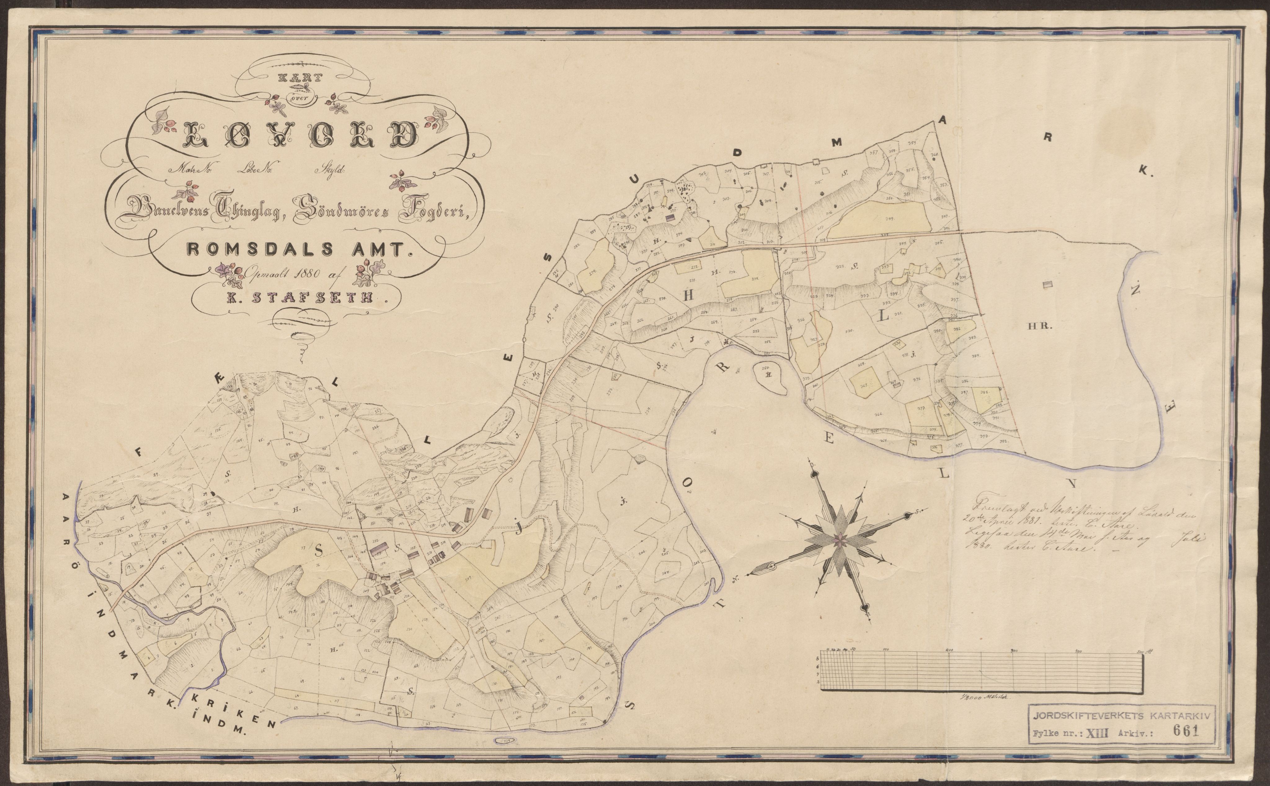 Jordskifteverkets kartarkiv, AV/RA-S-3929/T, 1859-1988, p. 836