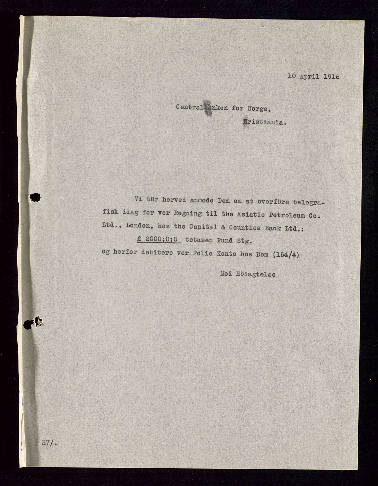 Pa 1521 - A/S Norske Shell, AV/SAST-A-101915/E/Ea/Eaa/L0002: Sjefskorrespondanse, 1917-1918, p. 182