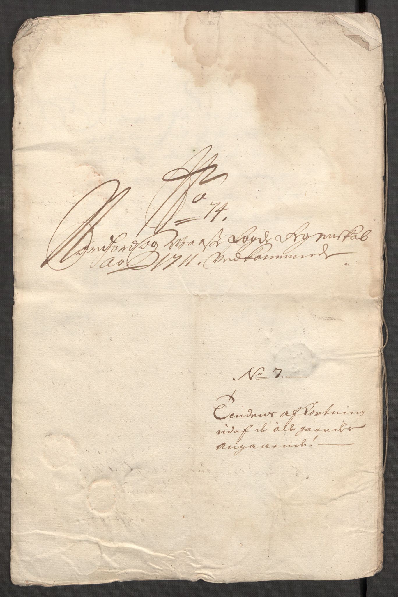 Rentekammeret inntil 1814, Reviderte regnskaper, Fogderegnskap, AV/RA-EA-4092/R51/L3192: Fogderegnskap Nordhordland og Voss, 1711, p. 354