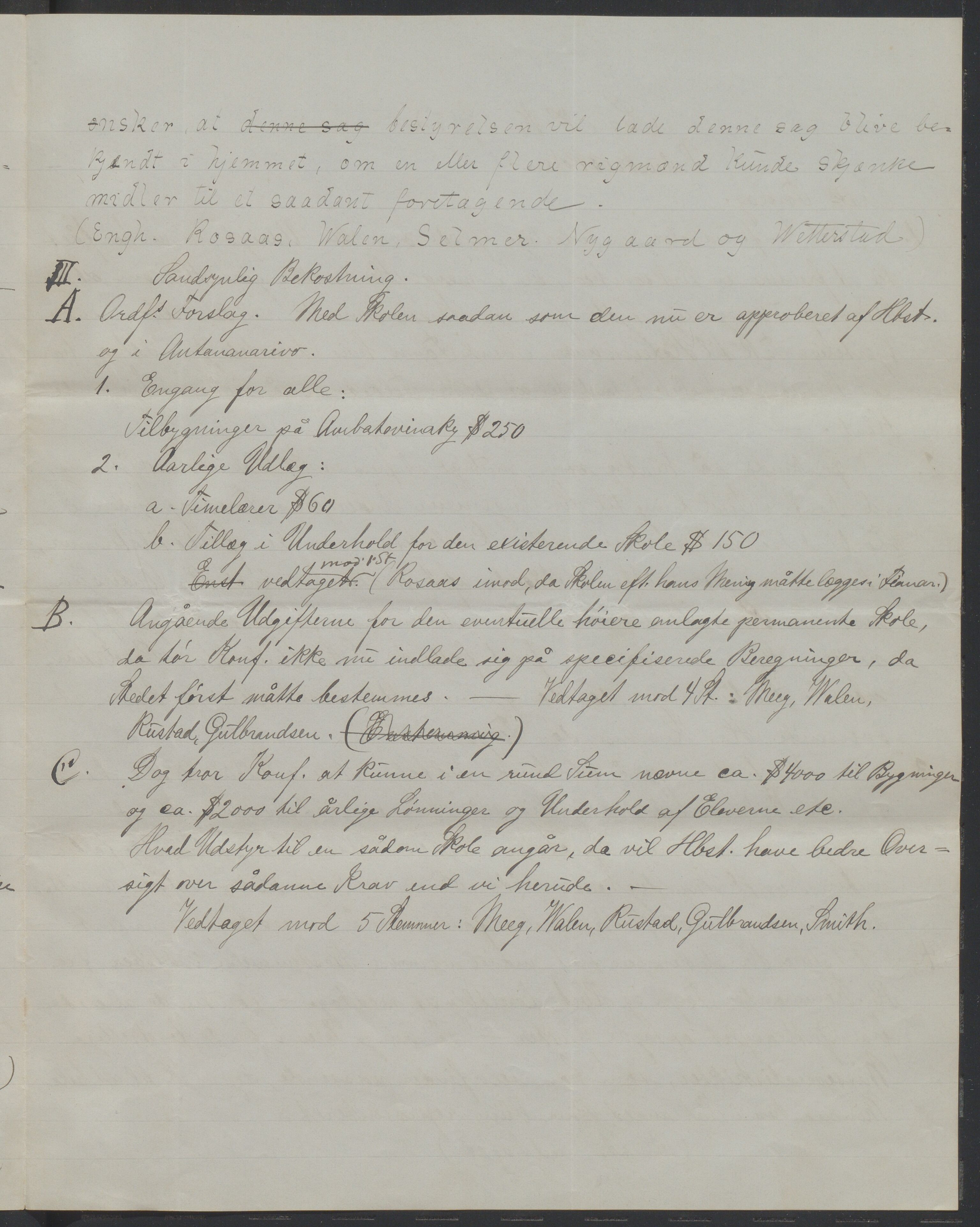 Det Norske Misjonsselskap - hovedadministrasjonen, VID/MA-A-1045/D/Da/Daa/L0038/0001: Konferansereferat og årsberetninger / Konferansereferat fra Madagaskar Innland., 1890