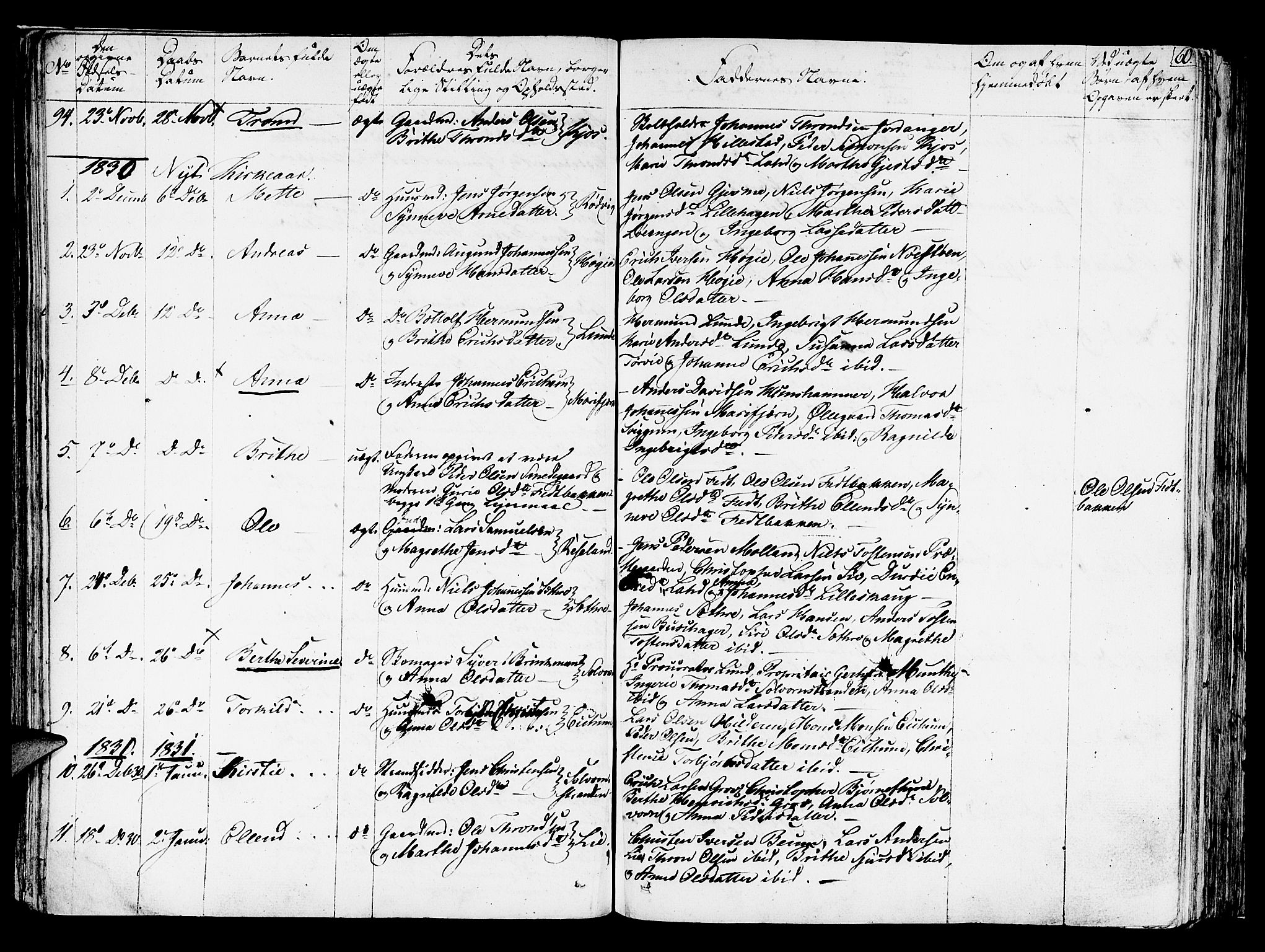 Hafslo sokneprestembete, SAB/A-80301/H/Haa/Haaa/L0004: Parish register (official) no. A 4, 1821-1834, p. 60