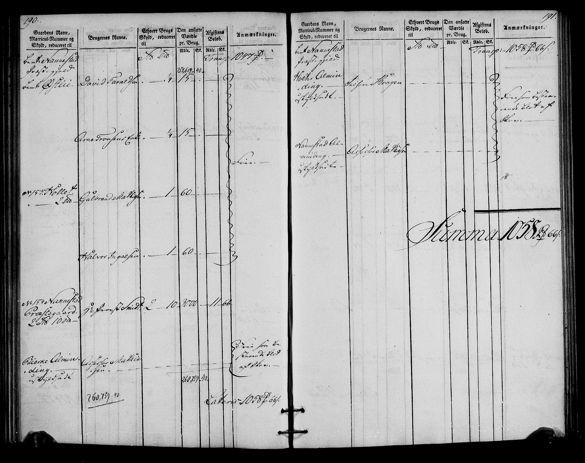 Rentekammeret inntil 1814, Realistisk ordnet avdeling, AV/RA-EA-4070/N/Ne/Nea/L0023: Øvre Romerike fogderi. Oppebørselsregister, 1803-1804, p. 97