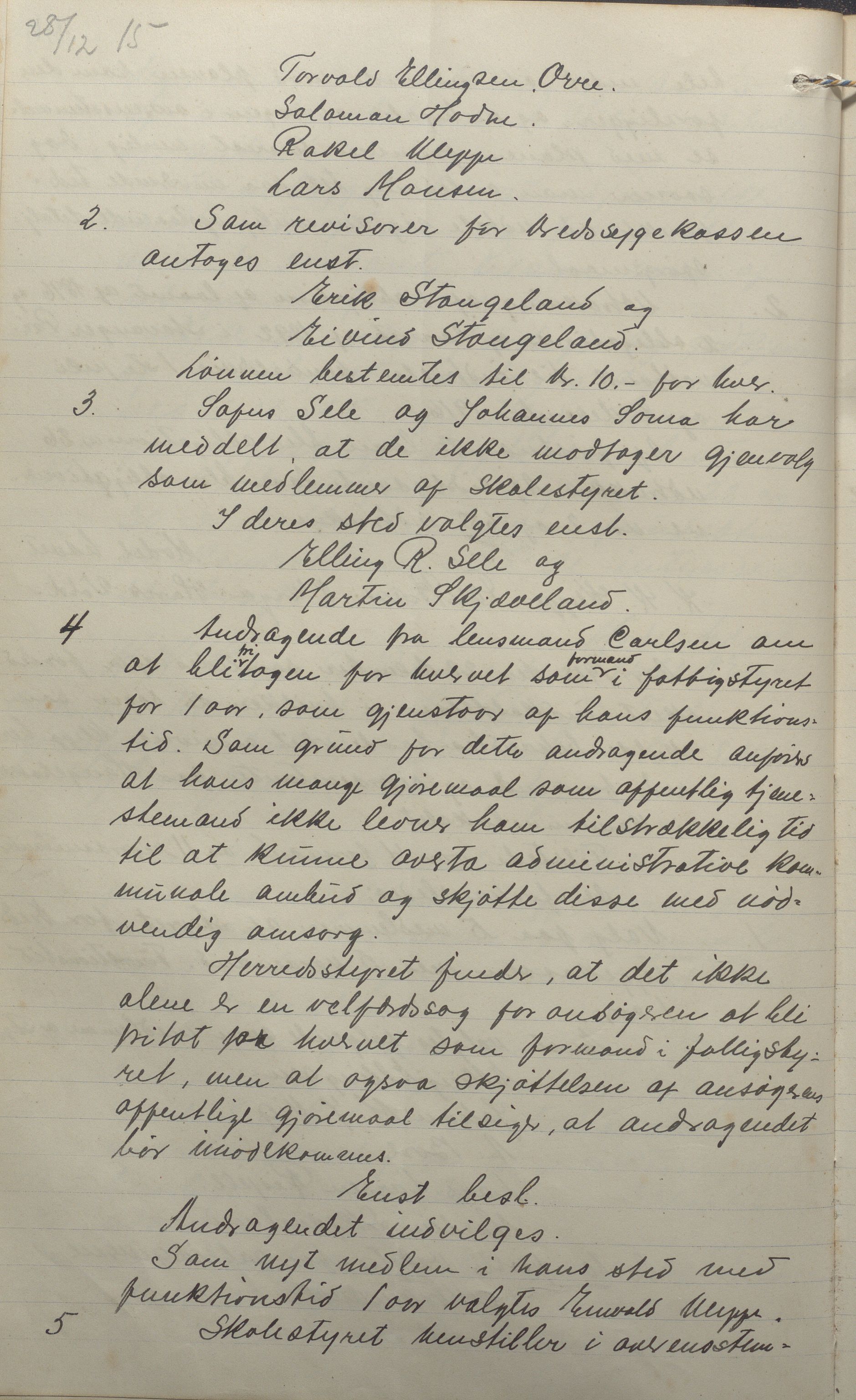 Klepp kommune - Formannskapet, IKAR/K-100277/A/L0006: Møtebok, 1912-1918, p. 90b