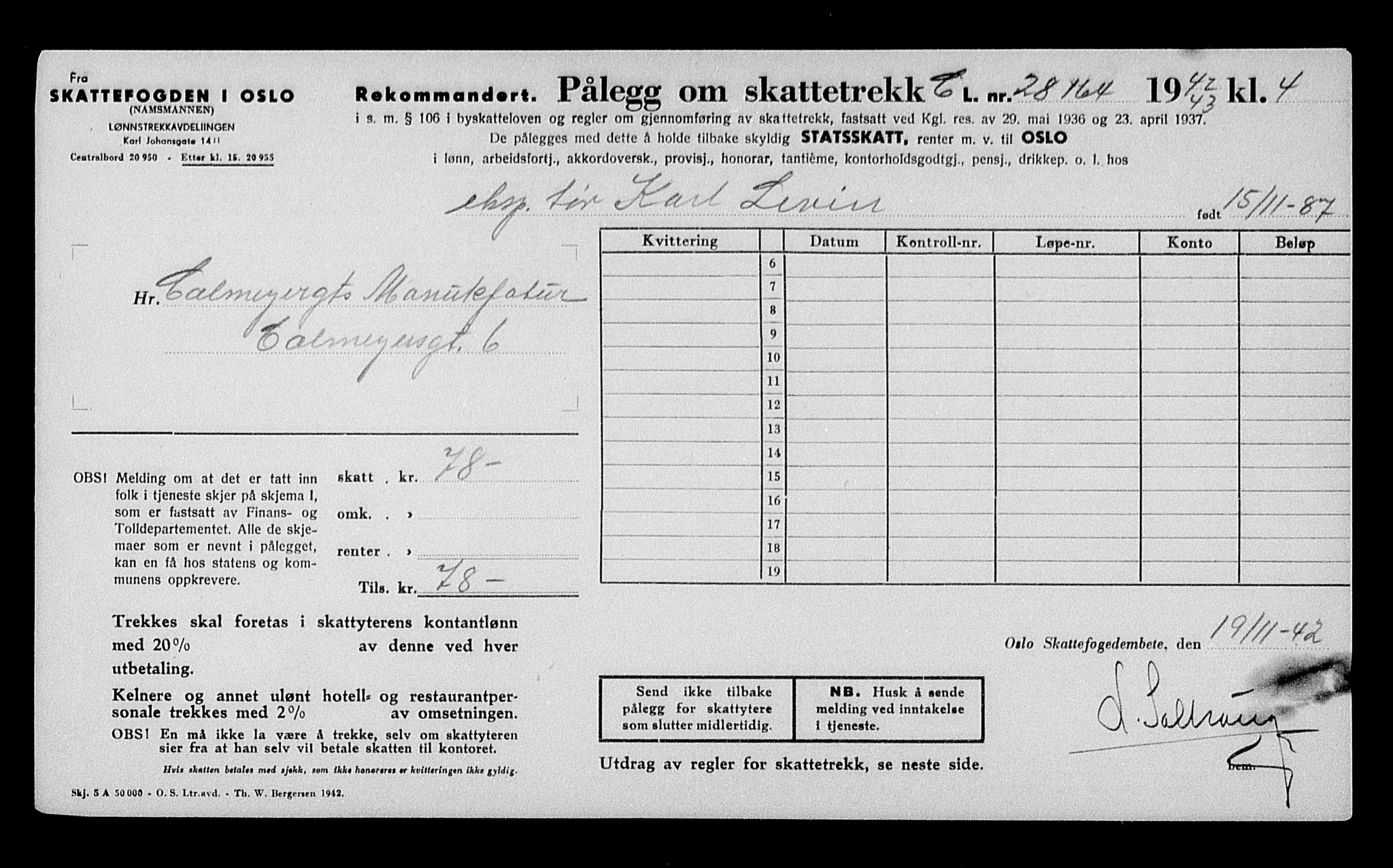 Justisdepartementet, Tilbakeføringskontoret for inndratte formuer, RA/S-1564/H/Hc/Hcc/L0980: --, 1945-1947, p. 604