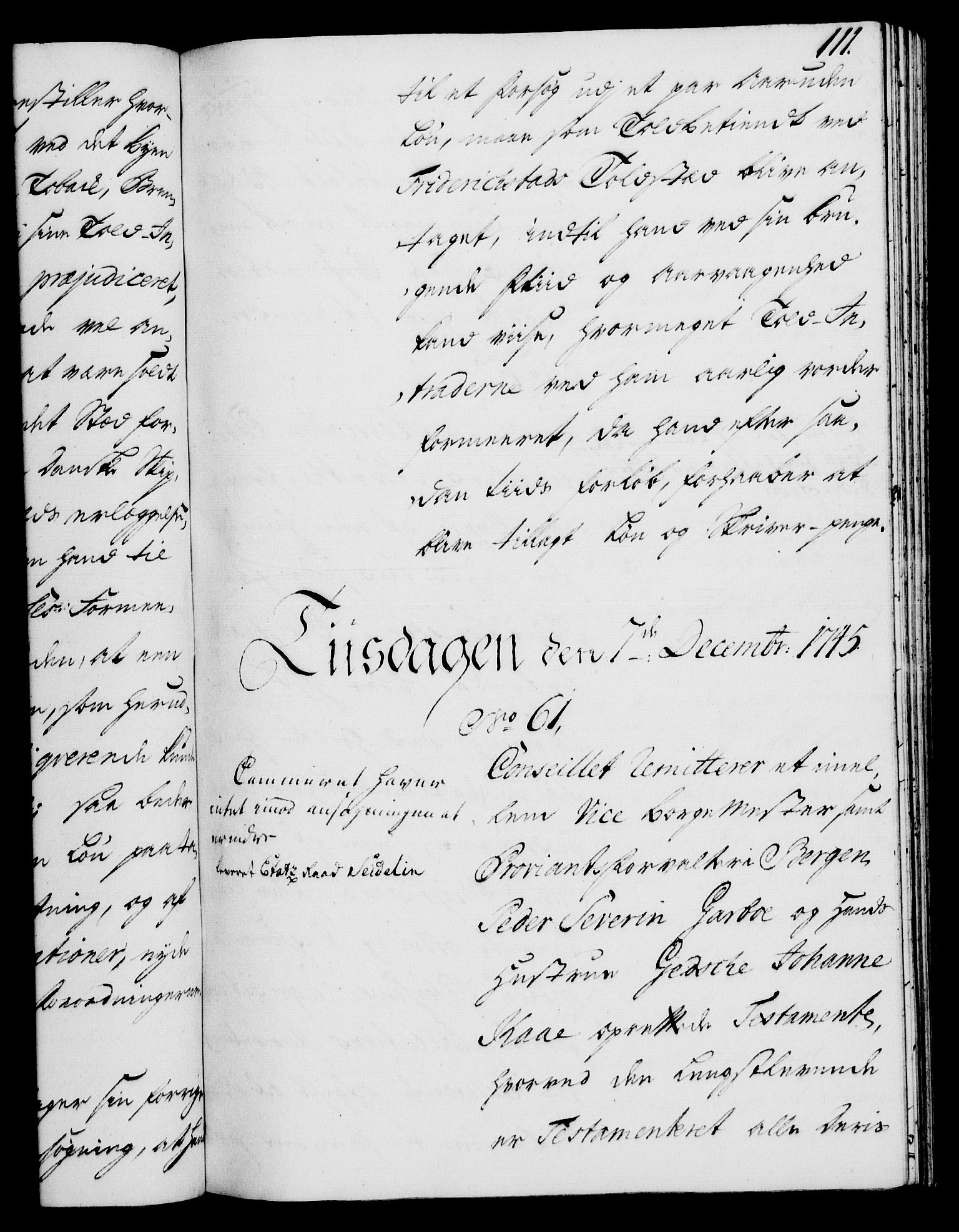 Rentekammeret, Kammerkanselliet, RA/EA-3111/G/Gh/Gha/L0027: Norsk ekstraktmemorialprotokoll (merket RK 53.72), 1745-1746, p. 111