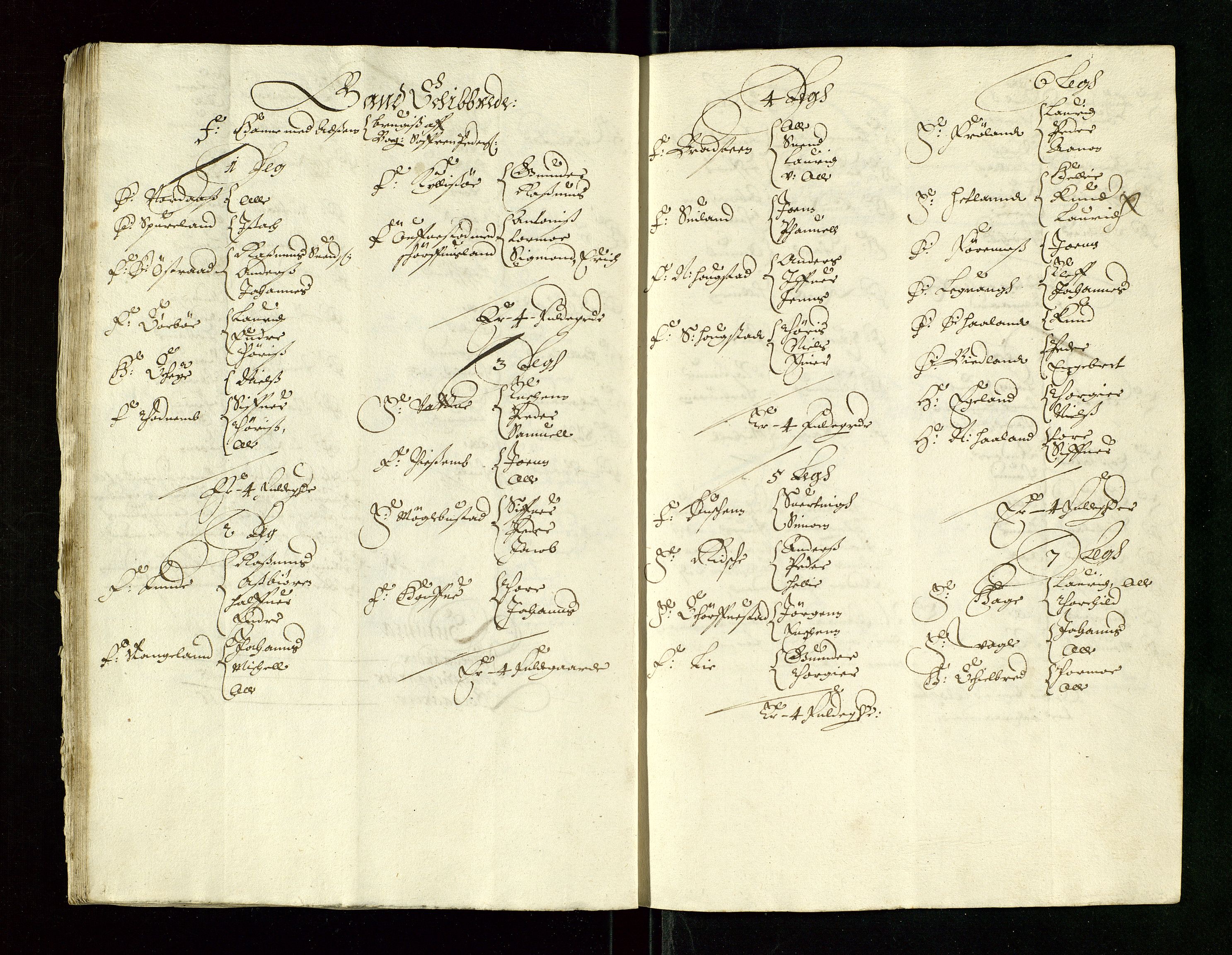 Stavanger len, AV/SAST-A-101870/Ob/L0025: Diverse, 1644-1661, p. 65