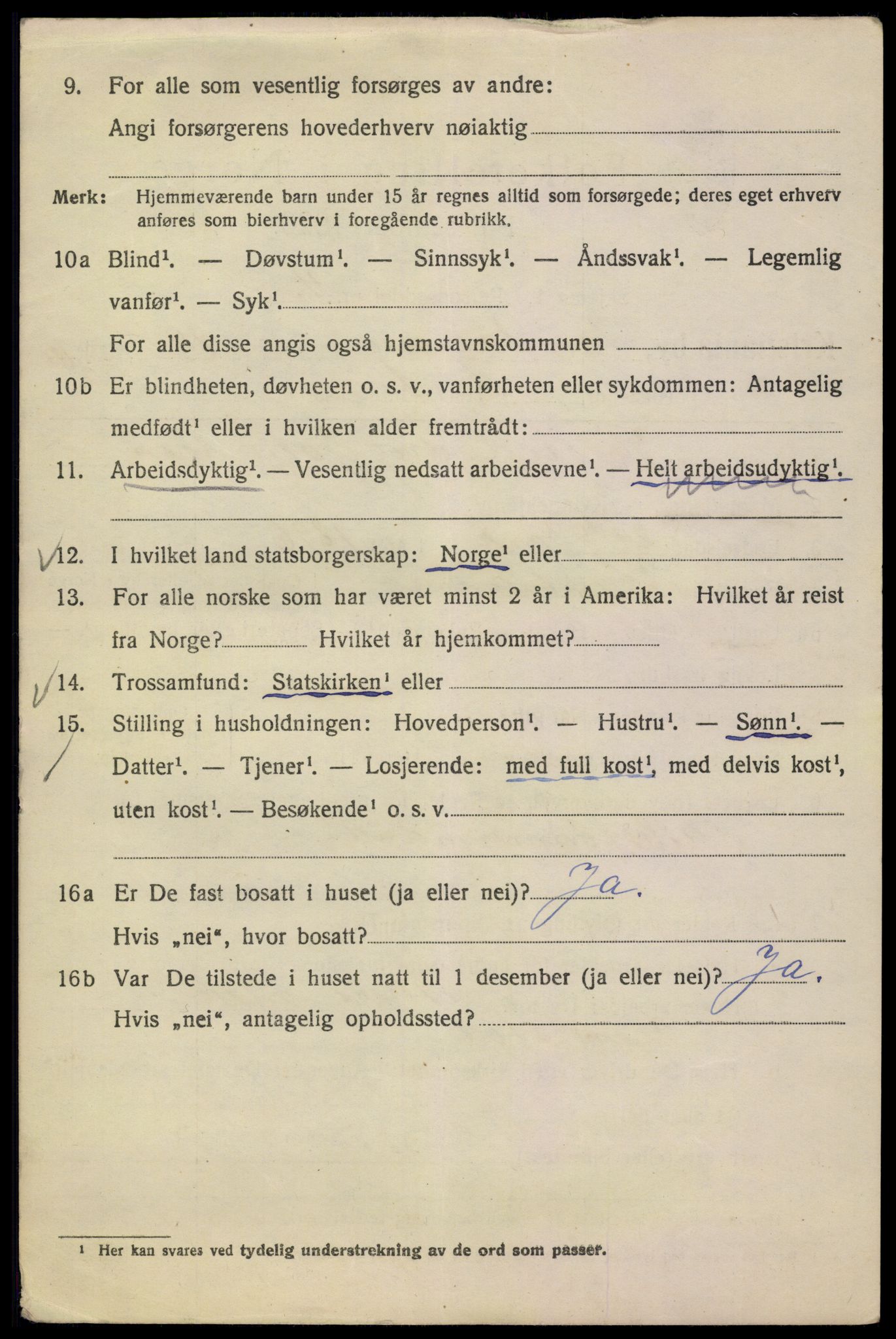 SAO, 1920 census for Kristiania, 1920, p. 580486