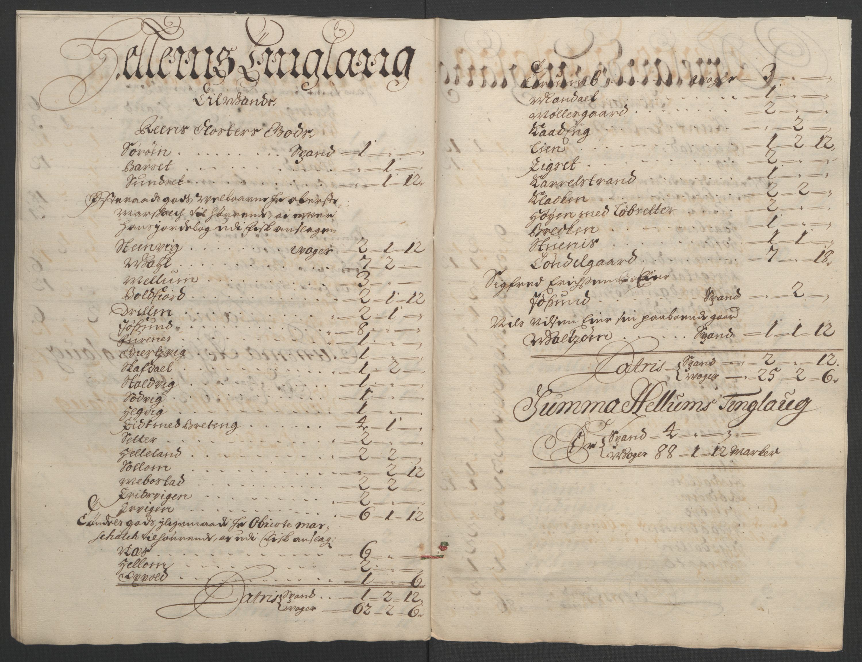 Rentekammeret inntil 1814, Reviderte regnskaper, Fogderegnskap, AV/RA-EA-4092/R57/L3851: Fogderegnskap Fosen, 1695-1696, p. 237