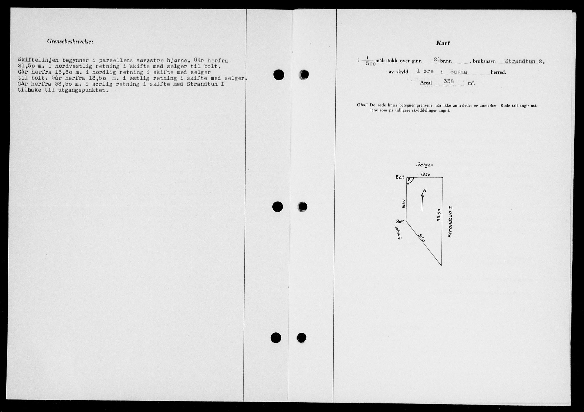 Ryfylke tingrett, SAST/A-100055/001/II/IIB/L0134: Mortgage book no. 113, 1956-1956, Diary no: : 1668/1956