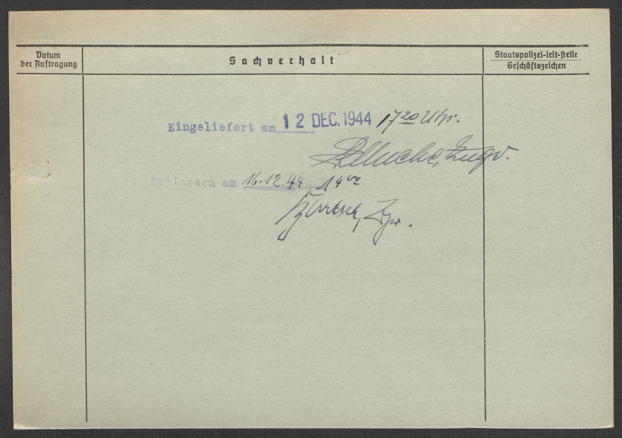 Befehlshaber der Sicherheitspolizei und des SD, AV/RA-RAFA-5969/E/Ea/Eaa/L0002: Register over norske fanger i Møllergata 19: Bj-Eng, 1940-1945, p. 1092