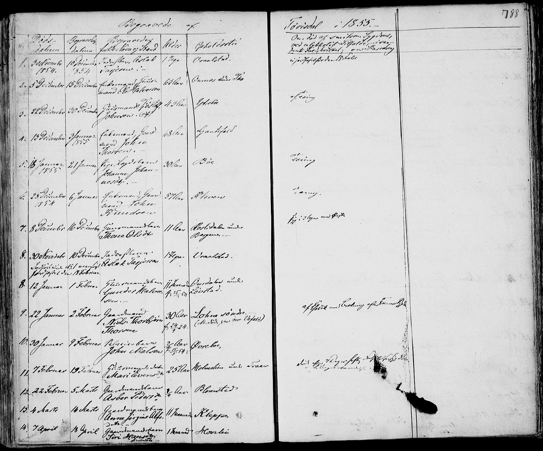 Drangedal kirkebøker, SAKO/A-258/F/Fa/L0007b: Parish register (official) no. 7b, 1837-1856, p. 788