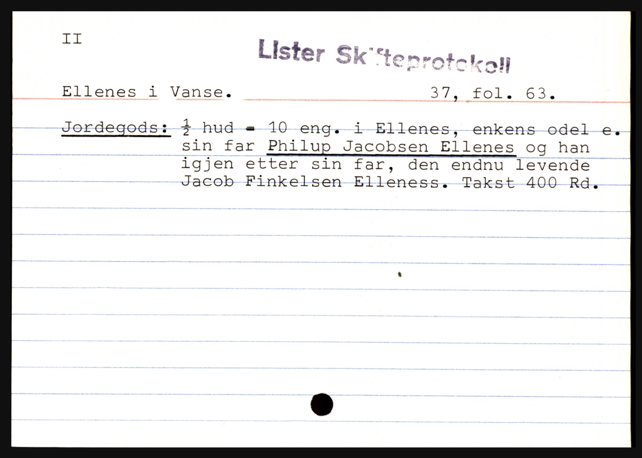 Lister sorenskriveri, AV/SAK-1221-0003/H, p. 7605
