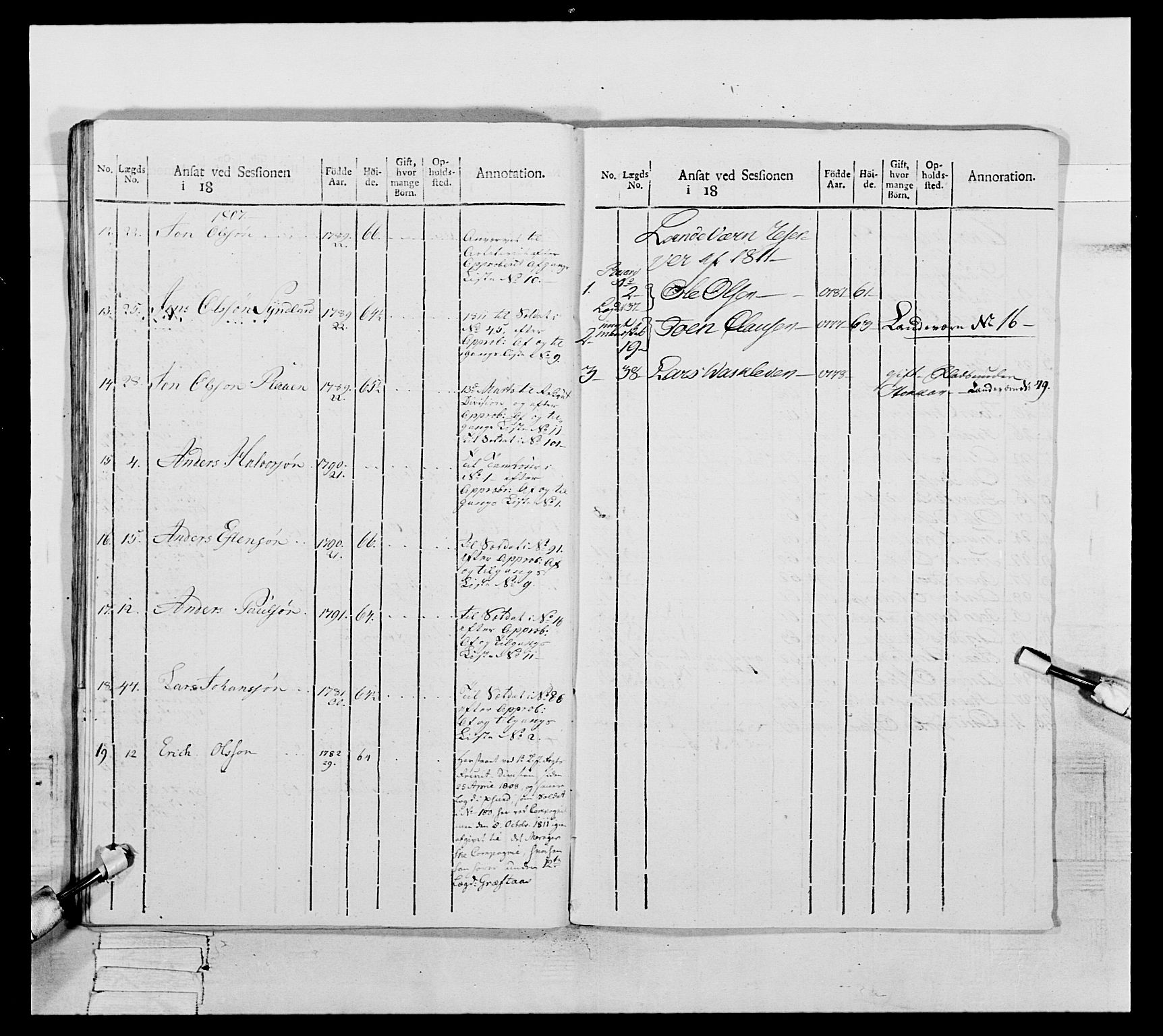 Generalitets- og kommissariatskollegiet, Det kongelige norske kommissariatskollegium, AV/RA-EA-5420/E/Eh/L0075c: 1. Trondheimske nasjonale infanteriregiment, 1811, p. 138