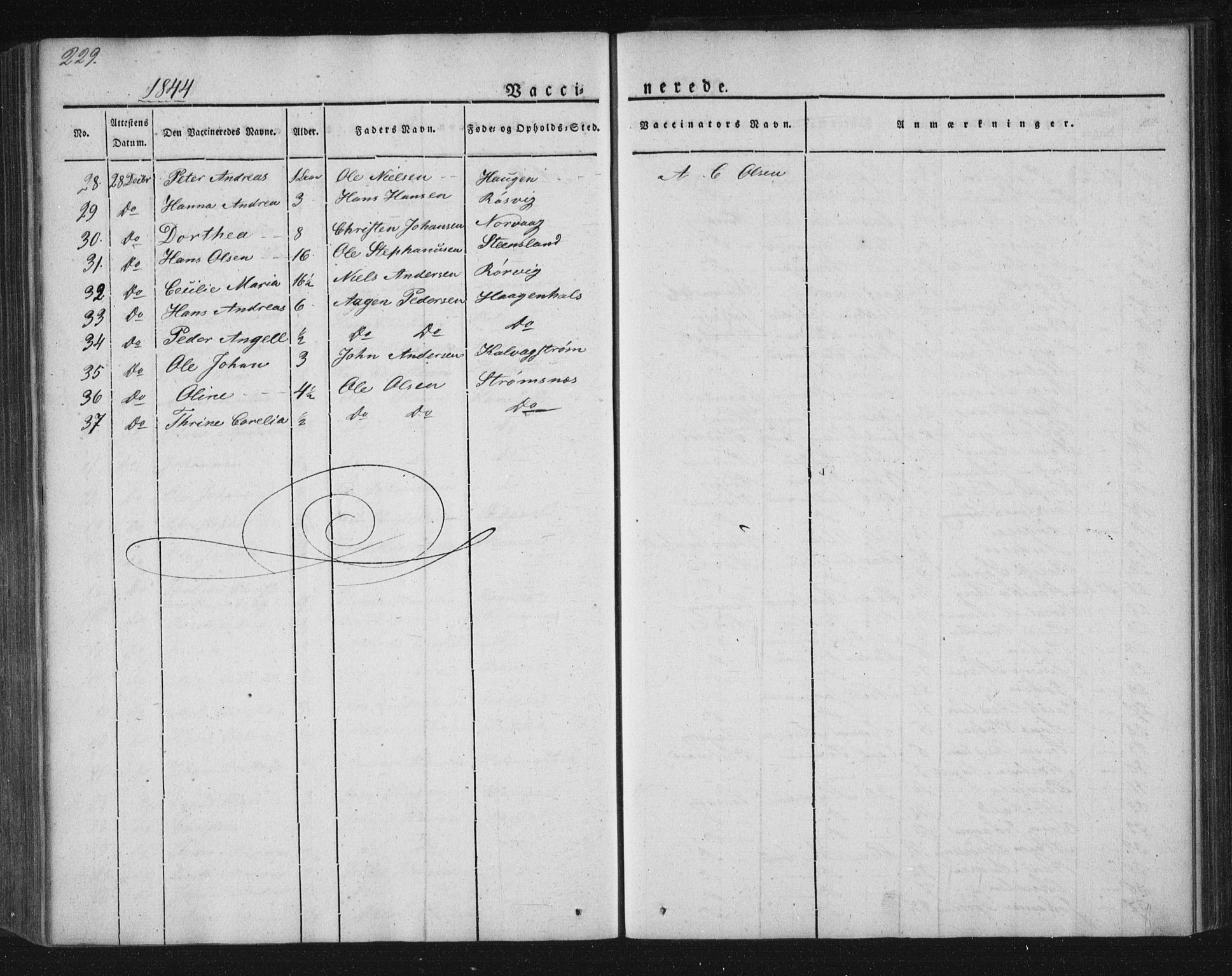 Ministerialprotokoller, klokkerbøker og fødselsregistre - Nordland, AV/SAT-A-1459/859/L0843: Parish register (official) no. 859A03, 1840-1848, p. 229