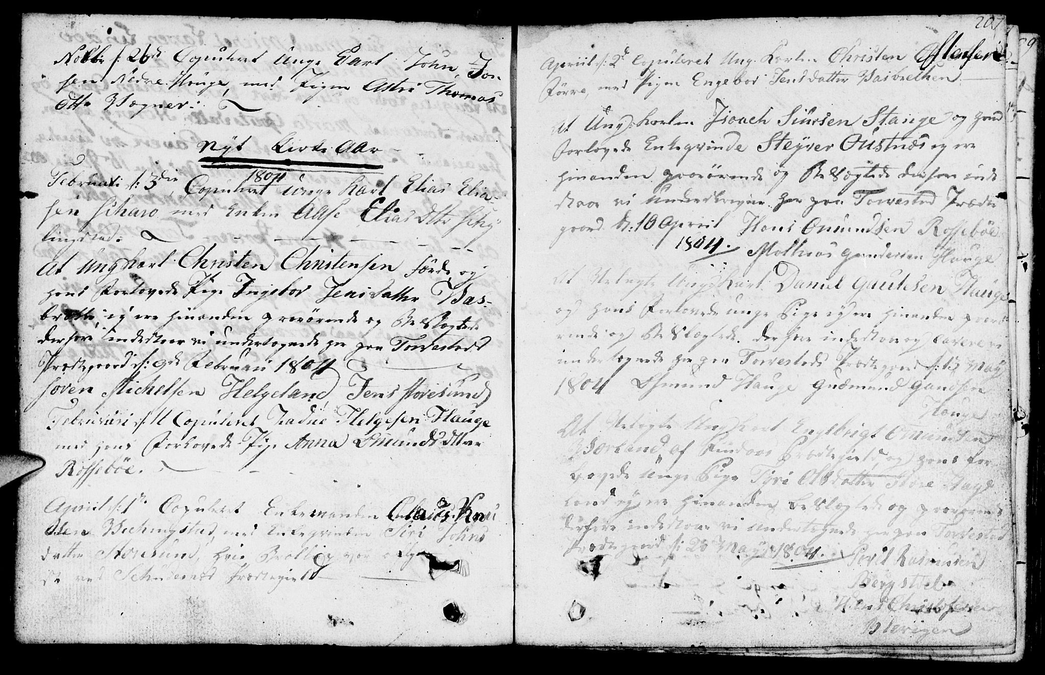 Torvastad sokneprestkontor, SAST/A -101857/H/Ha/Haa/L0002: Parish register (official) no. A 2, 1801-1817, p. 207