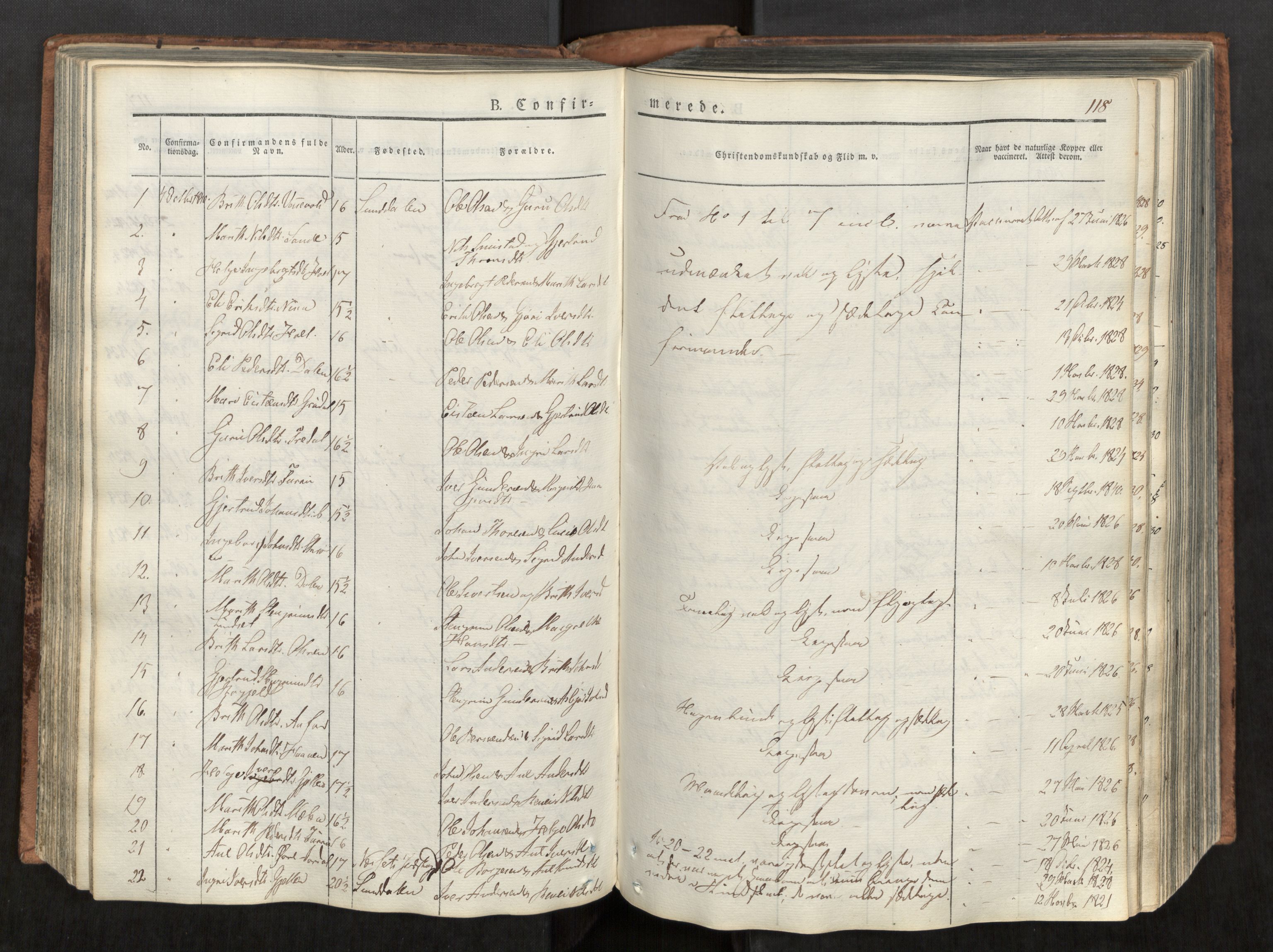 Ministerialprotokoller, klokkerbøker og fødselsregistre - Møre og Romsdal, AV/SAT-A-1454/590/L1012: Parish register (official) no. 590A04, 1832-1846, p. 118