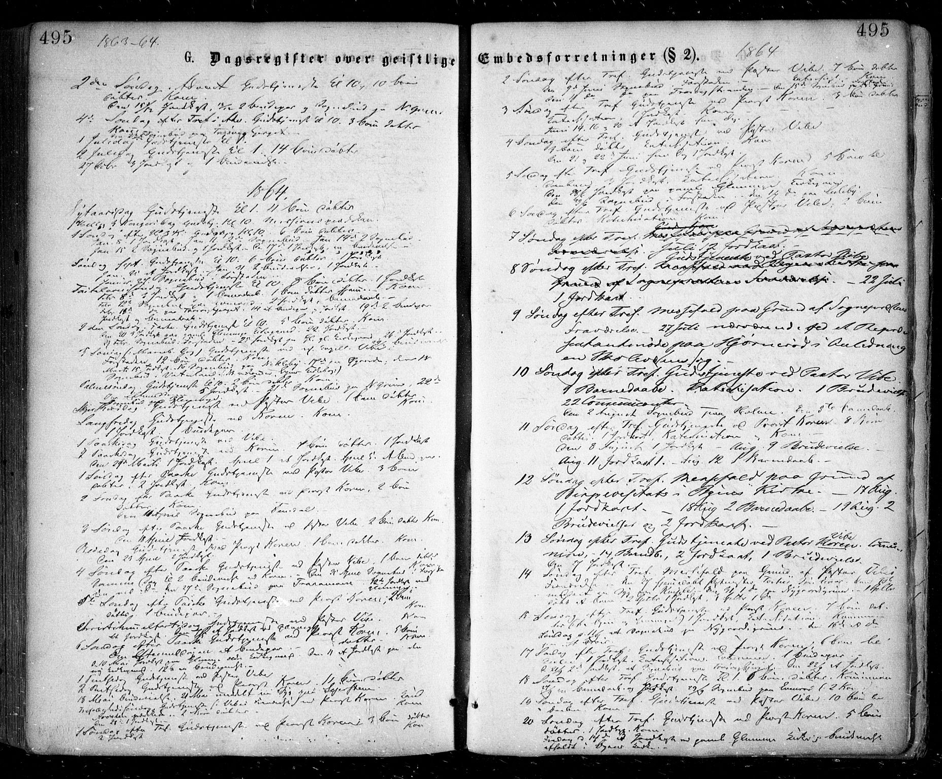 Glemmen prestekontor Kirkebøker, SAO/A-10908/F/Fa/L0008: Parish register (official) no. 8, 1862-1871, p. 495