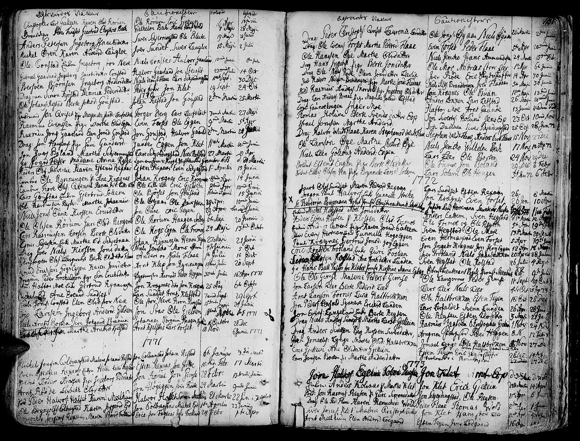 Ministerialprotokoller, klokkerbøker og fødselsregistre - Sør-Trøndelag, SAT/A-1456/691/L1061: Parish register (official) no. 691A02 /1, 1768-1815, p. 181