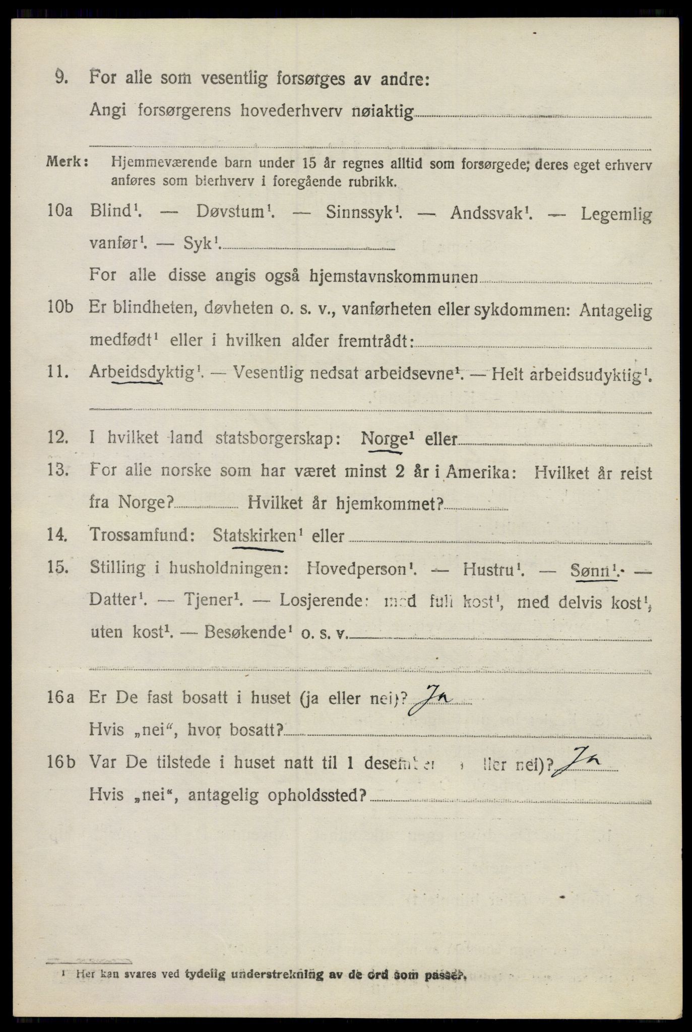 SAO, 1920 census for Moss land district, 1920, p. 6646