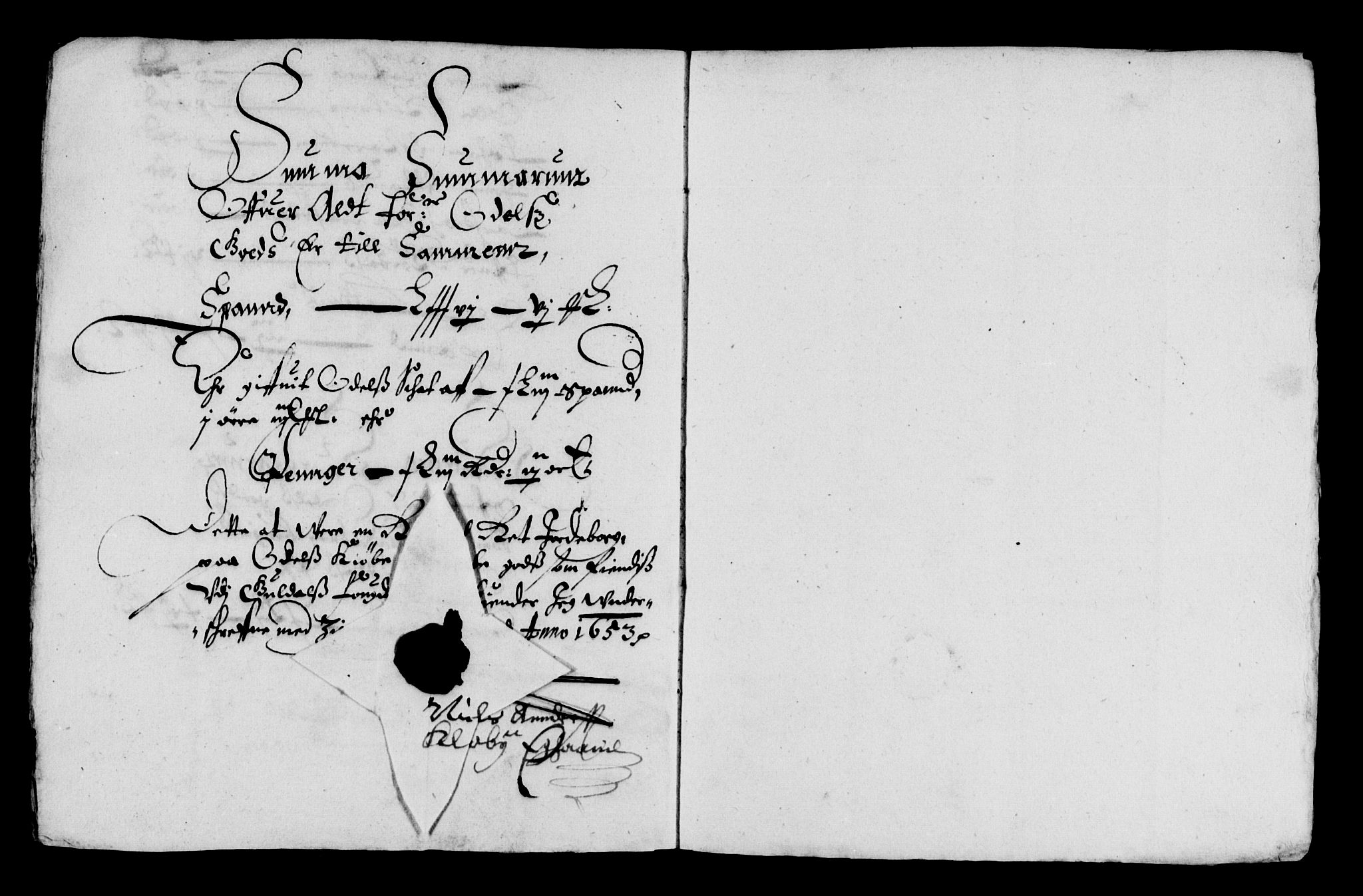 Rentekammeret inntil 1814, Reviderte regnskaper, Lensregnskaper, AV/RA-EA-5023/R/Rb/Rbw/L0113: Trondheim len, 1653-1654