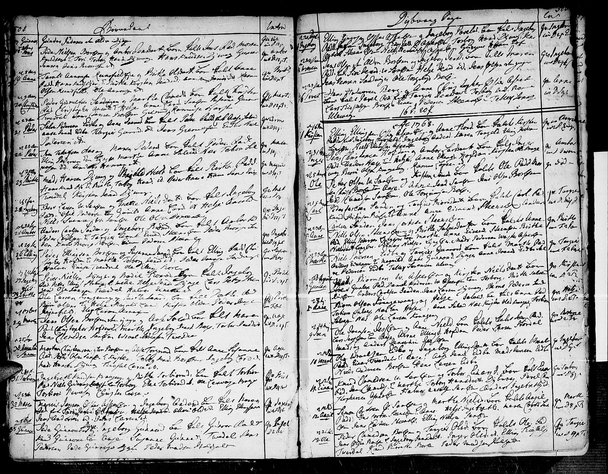 Dypvåg sokneprestkontor, SAK/1111-0007/F/Fa/Faa/L0001: Parish register (official) no. A 1 /1, 1765-1798, p. 502-503