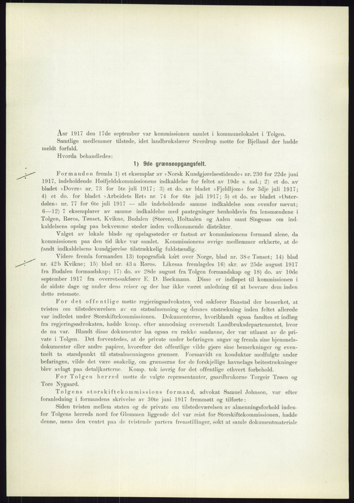 Høyfjellskommisjonen, AV/RA-S-1546/X/Xa/L0001: Nr. 1-33, 1909-1953, p. 4264