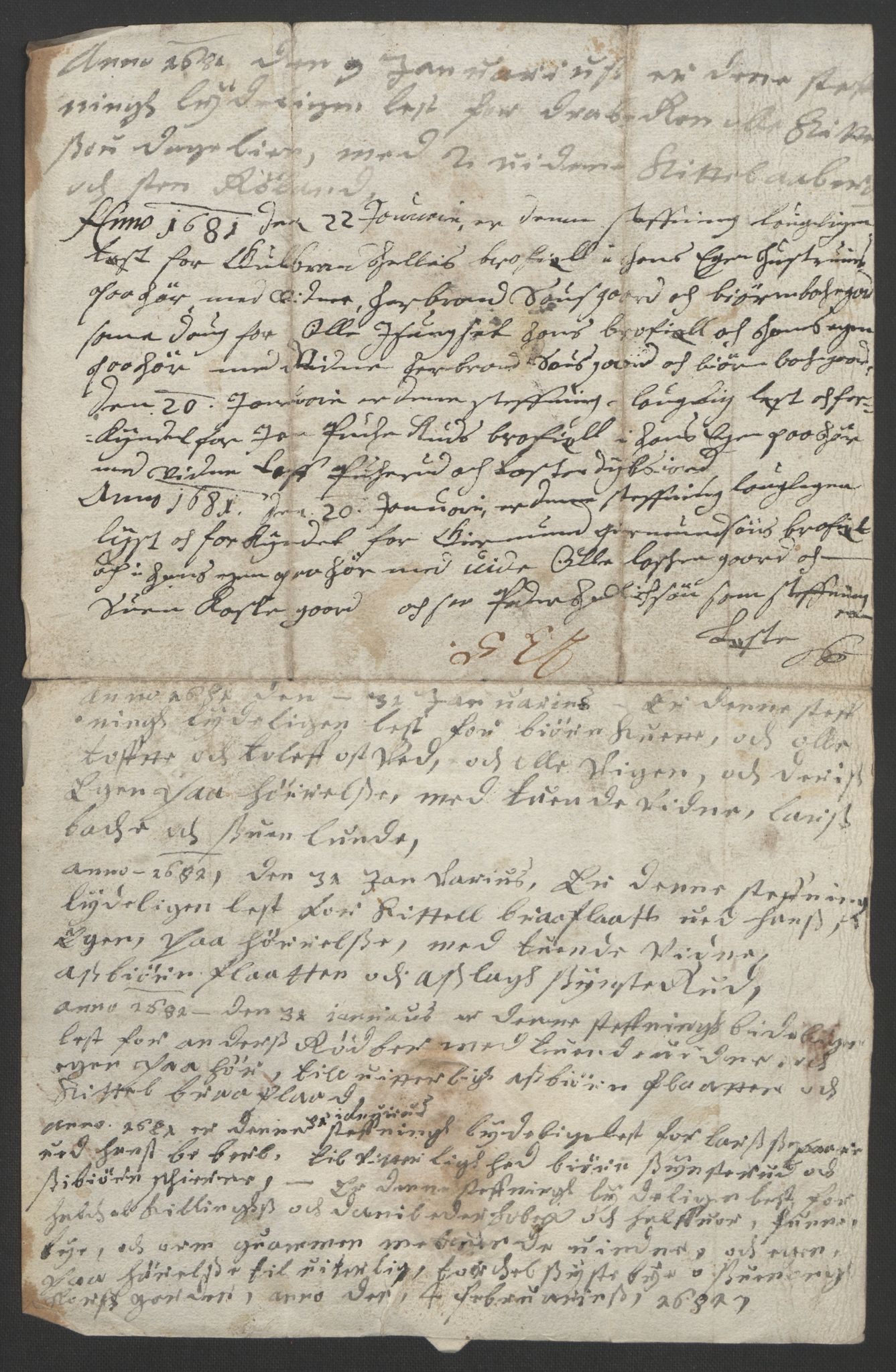 Rentekammeret inntil 1814, Reviderte regnskaper, Fogderegnskap, AV/RA-EA-4092/R24/L1572: Fogderegnskap Numedal og Sandsvær, 1679-1686, p. 209