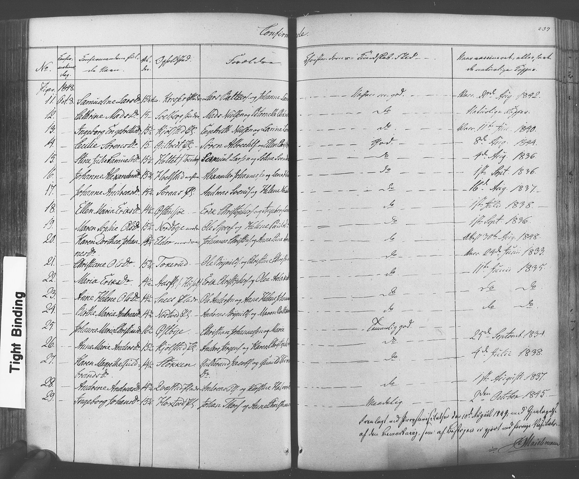 Ås prestekontor Kirkebøker, SAO/A-10894/F/Fa/L0006: Parish register (official) no. I 6, 1841-1853, p. 236-237
