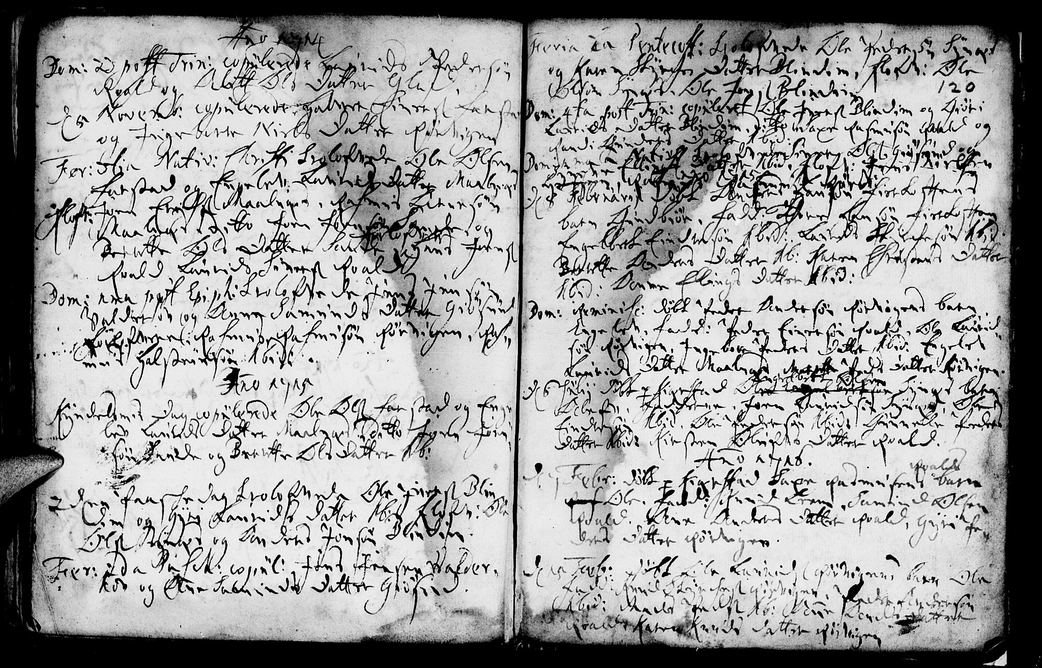 Ministerialprotokoller, klokkerbøker og fødselsregistre - Møre og Romsdal, AV/SAT-A-1454/536/L0492: Parish register (official) no. 536A01 /2, 1689-1738, p. 120