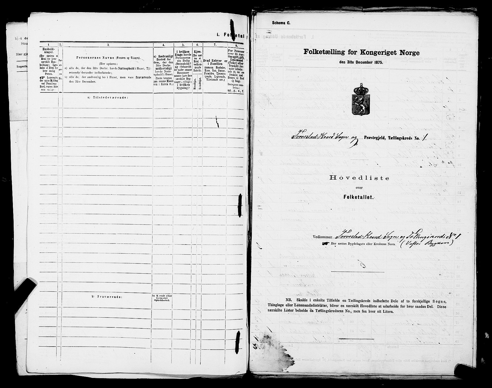 SAST, 1875 census for 1152L Torvastad/Torvastad, Skåre og Utsira, 1875, p. 8