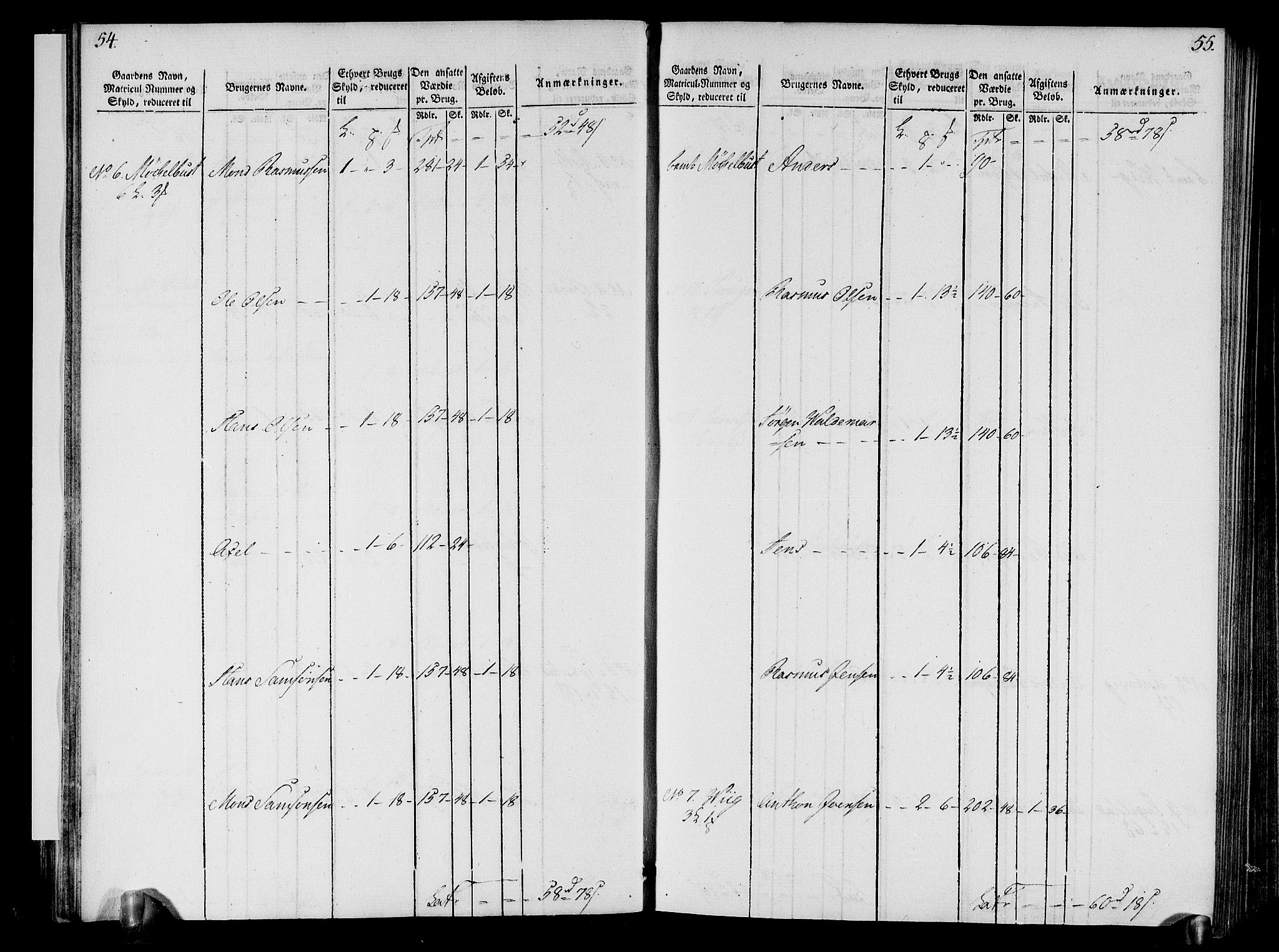 Rentekammeret inntil 1814, Realistisk ordnet avdeling, AV/RA-EA-4070/N/Ne/Nea/L0121: Sunn- og Nordfjord fogderi. Oppebørselsregister, 1803-1804, p. 30