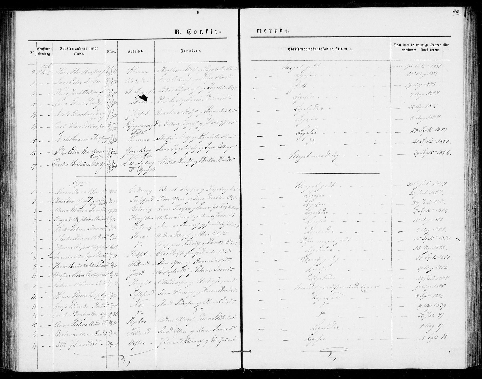 Ministerialprotokoller, klokkerbøker og fødselsregistre - Møre og Romsdal, SAT/A-1454/524/L0353: Parish register (official) no. 524A05, 1848-1856, p. 66