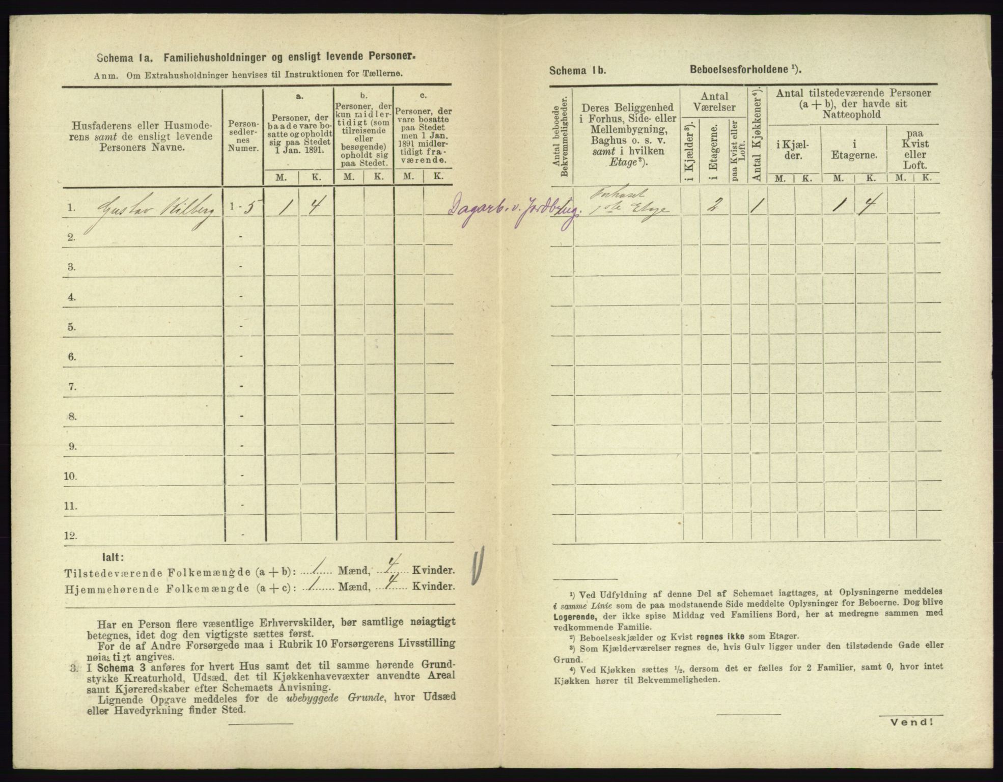 RA, 1891 census for 0705 Tønsberg, 1891, p. 1019