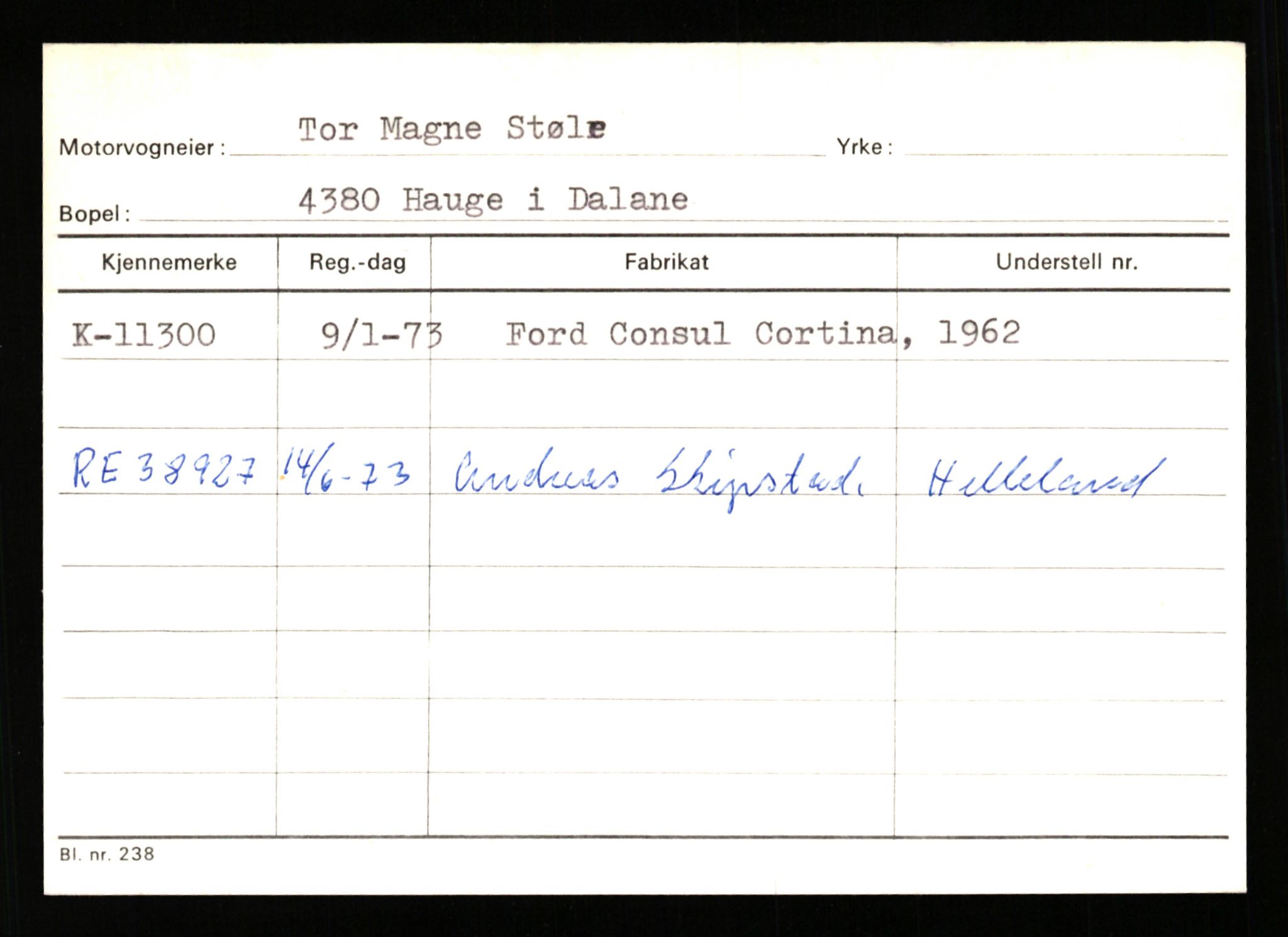 Stavanger trafikkstasjon, AV/SAST-A-101942/0/G/L0003: Registreringsnummer: 10466 - 15496, 1930-1971, p. 885