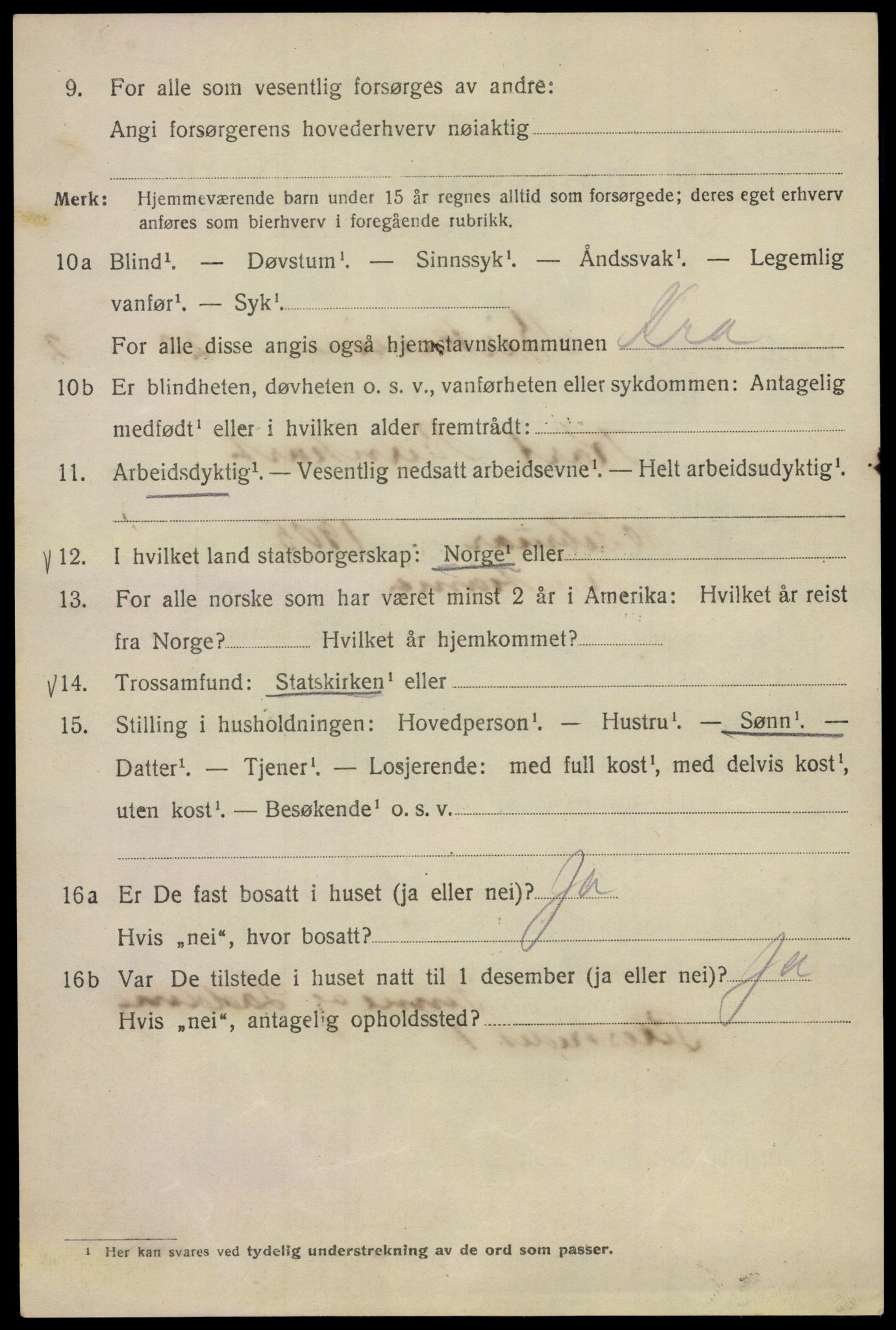 SAO, 1920 census for Kristiania, 1920, p. 156336