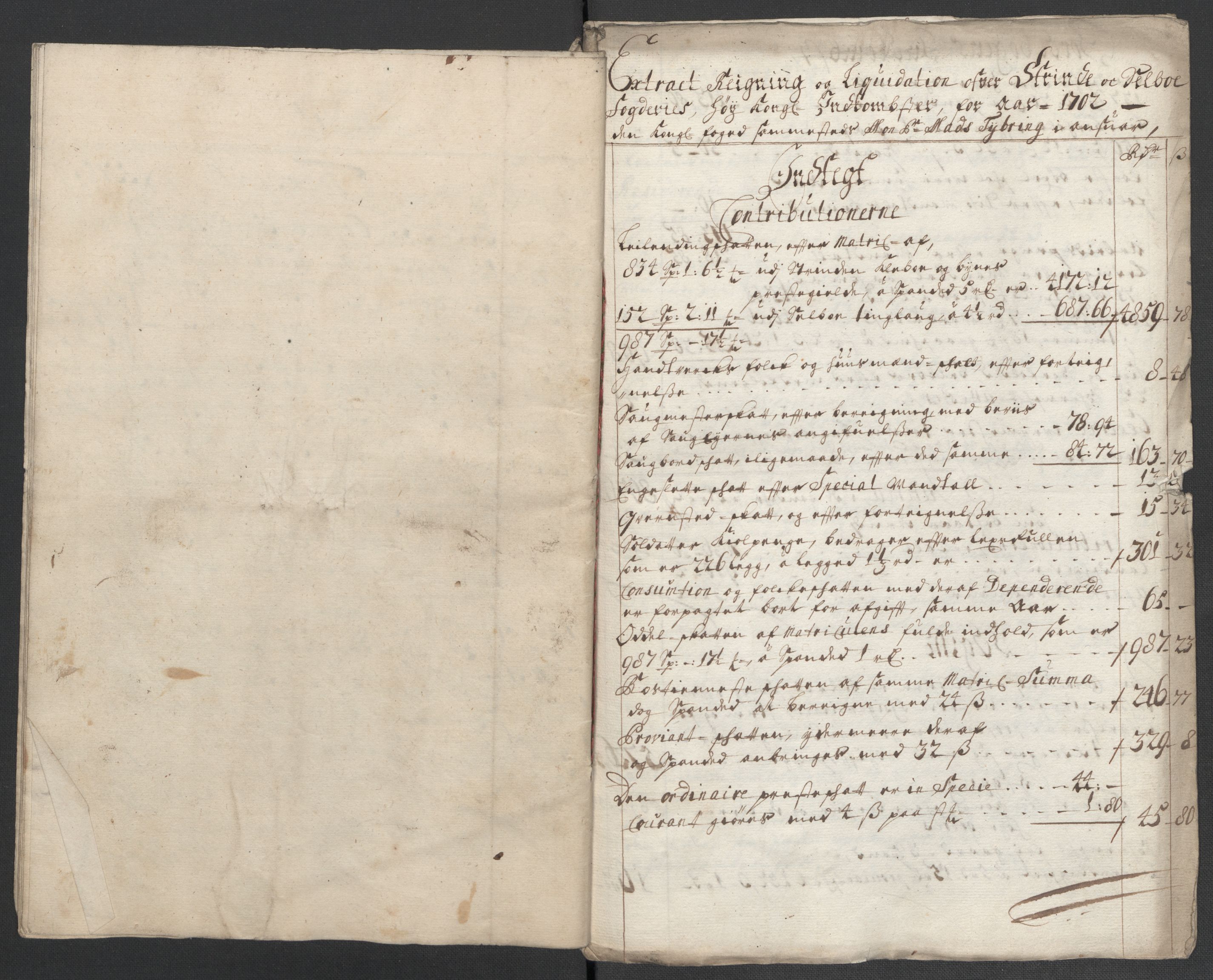 Rentekammeret inntil 1814, Reviderte regnskaper, Fogderegnskap, AV/RA-EA-4092/R61/L4108: Fogderegnskap Strinda og Selbu, 1701-1703, p. 120